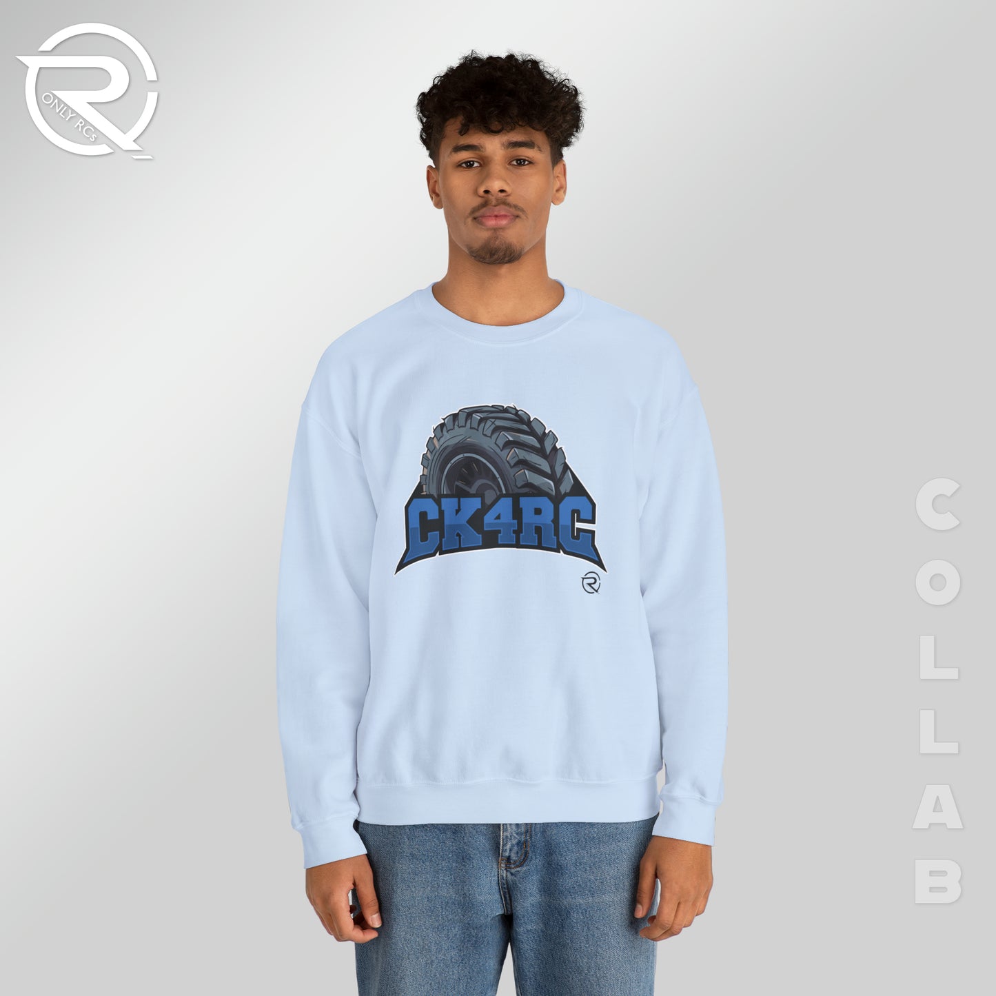 OnlyRCs - CK4RC Logo Unisex Heavy Blend™ Crewneck Sweatshirt - Collaboration