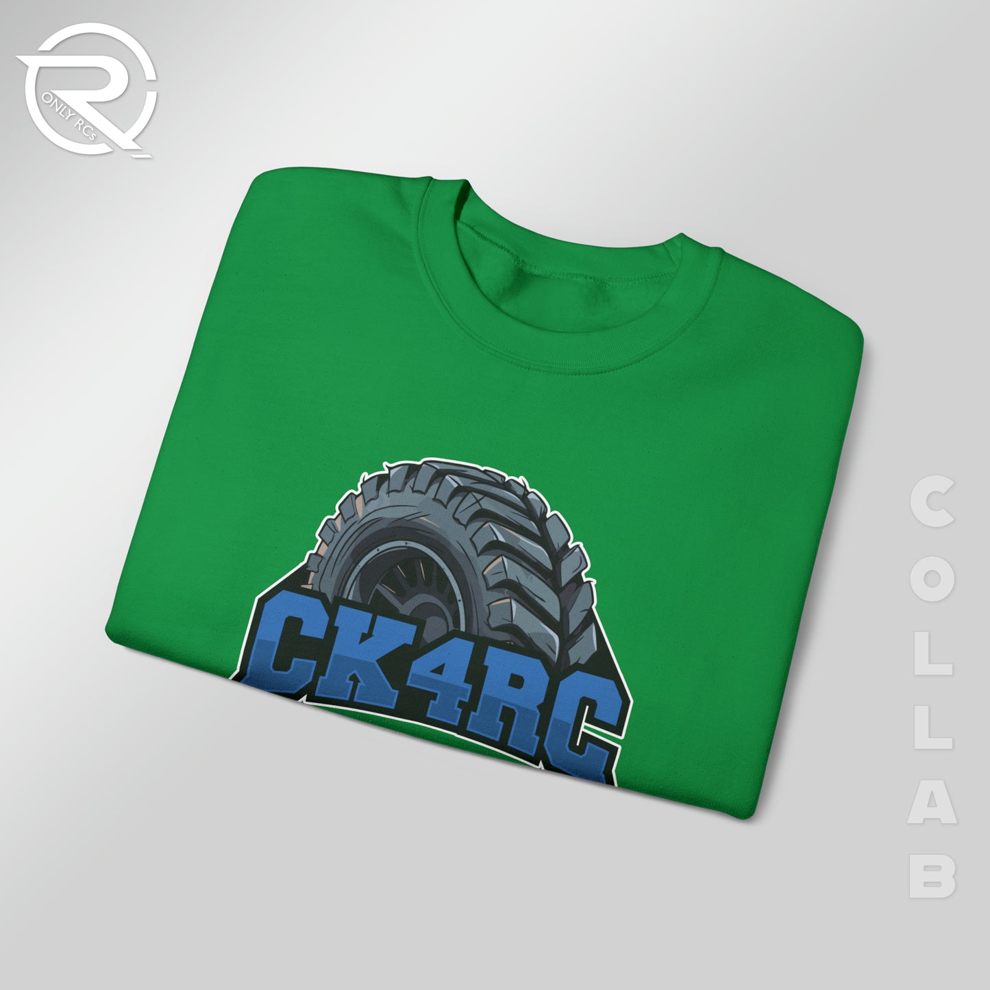 OnlyRCs - CK4RC Logo Unisex Heavy Blend™ Crewneck Sweatshirt - Collaboration