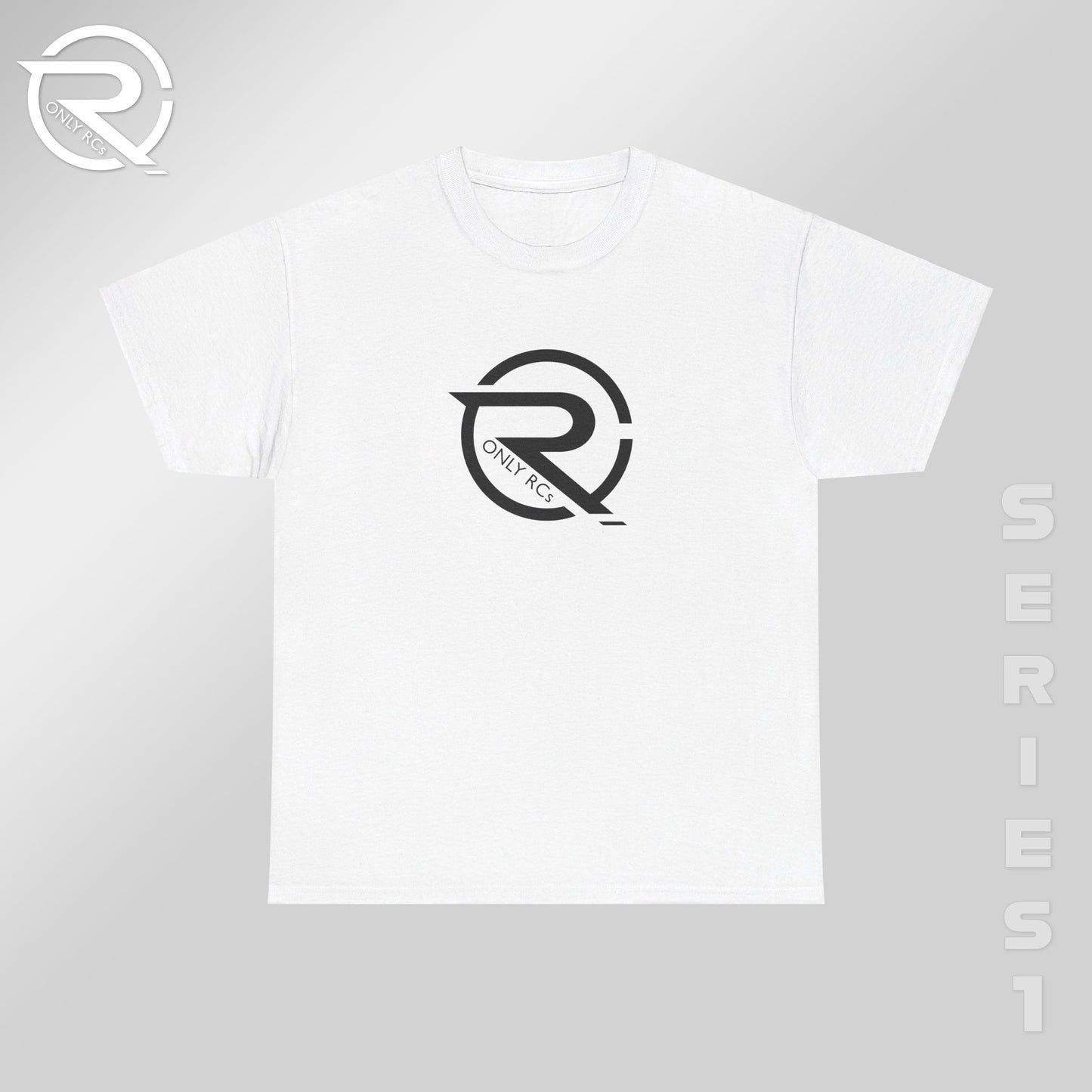Copy of OnlyRCs - OnlyRCs Logo Front and Back Unisex Heavy Cotton Tee - Series 1