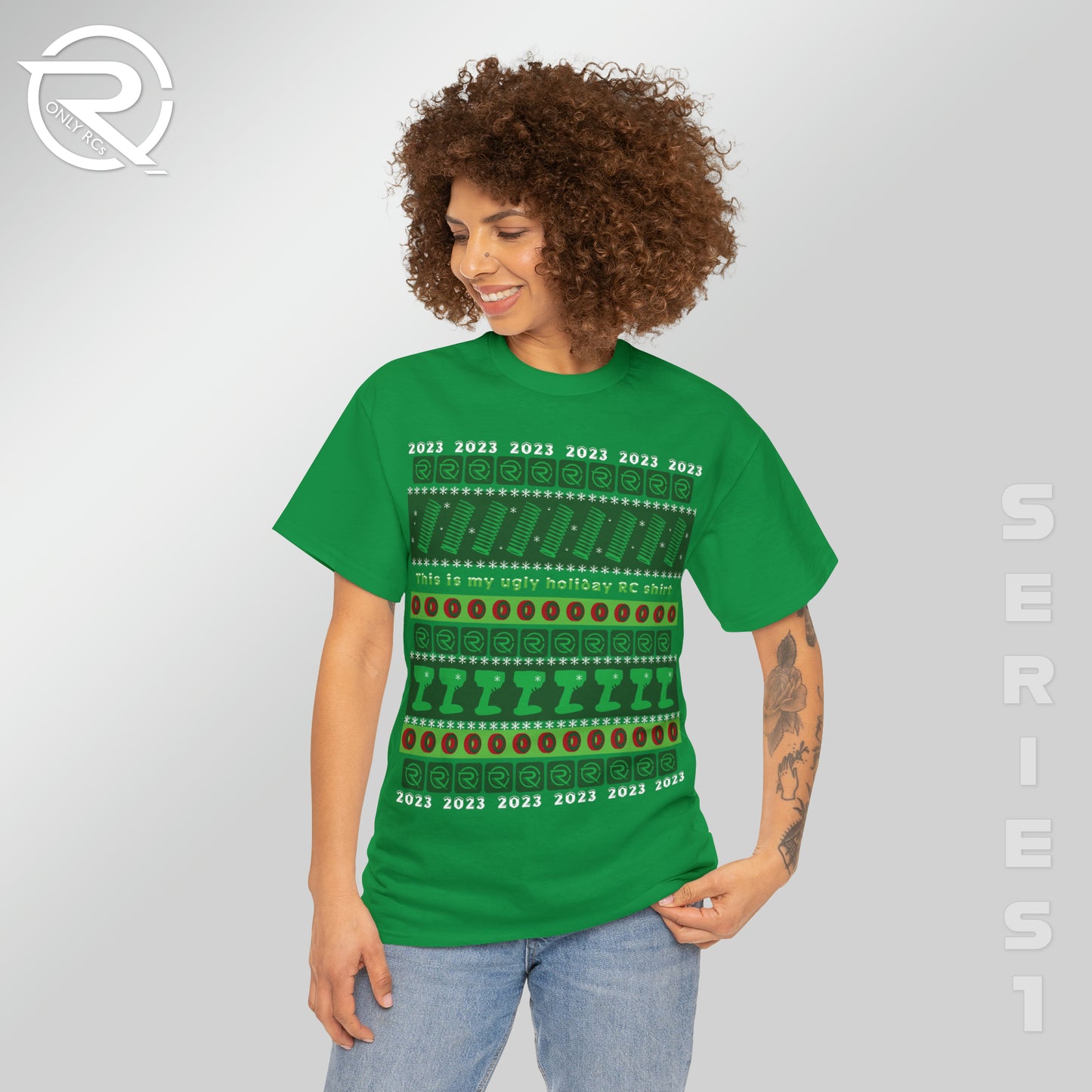 OnlyRCs - 2023 Ugly Holiday RC Unisex Heavy Cotton Tee - Series 1