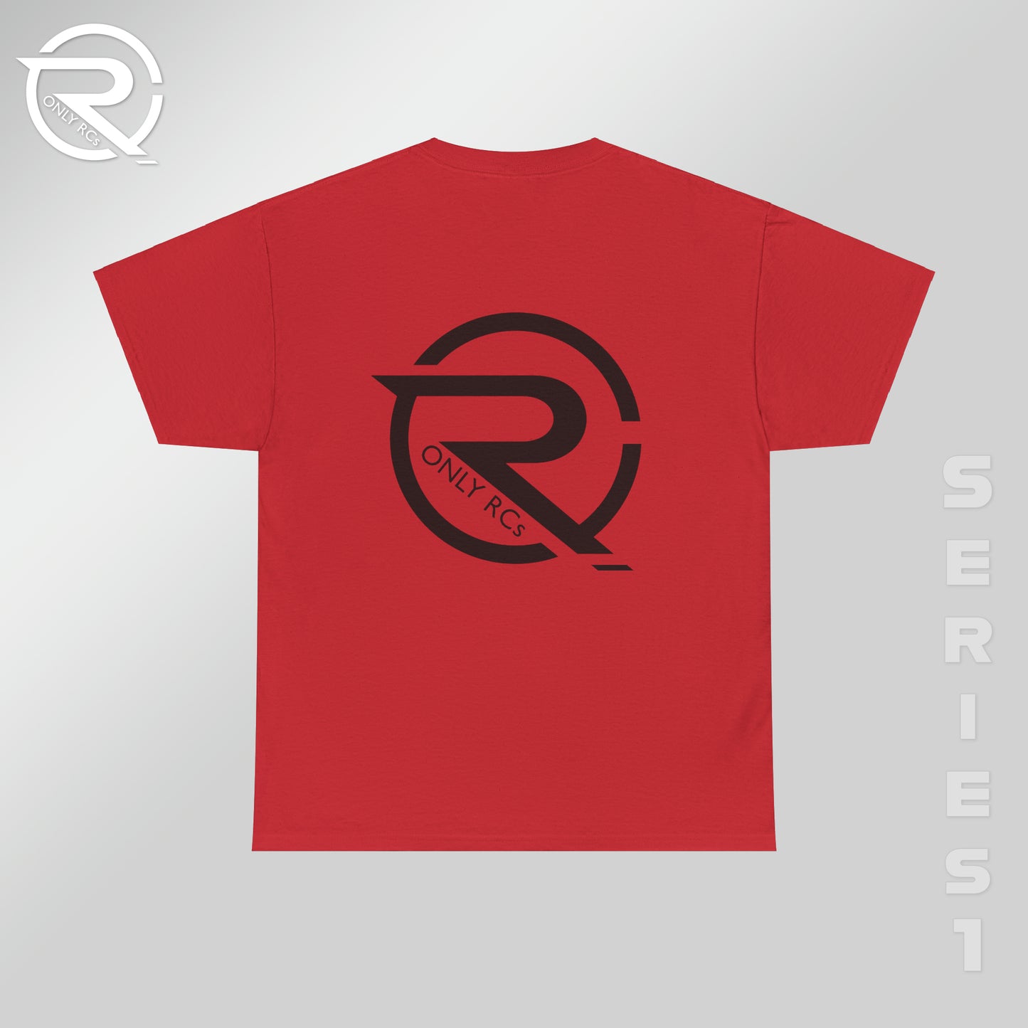 OnlyRCs - OnlyRCs Logo Front and Back Unisex Heavy Cotton Tee - Series 1
