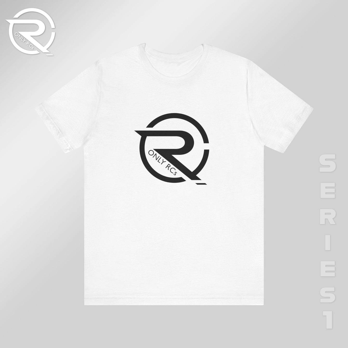 OnlyRCs - OnlyRCs Logo Front Only Unisex Short Sleeve Jersey Tee - Series 1
