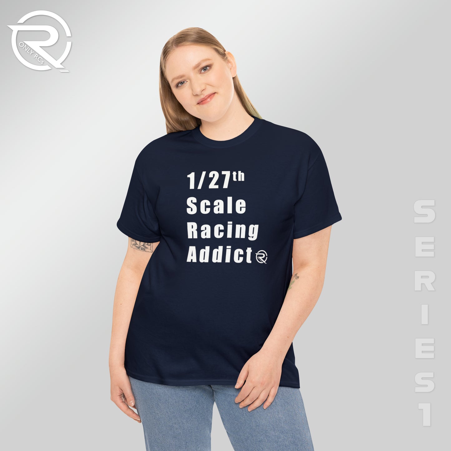 OnlyRCs - 1/27th Scale Racing Addict Heavy Cotton Tee - Series 1