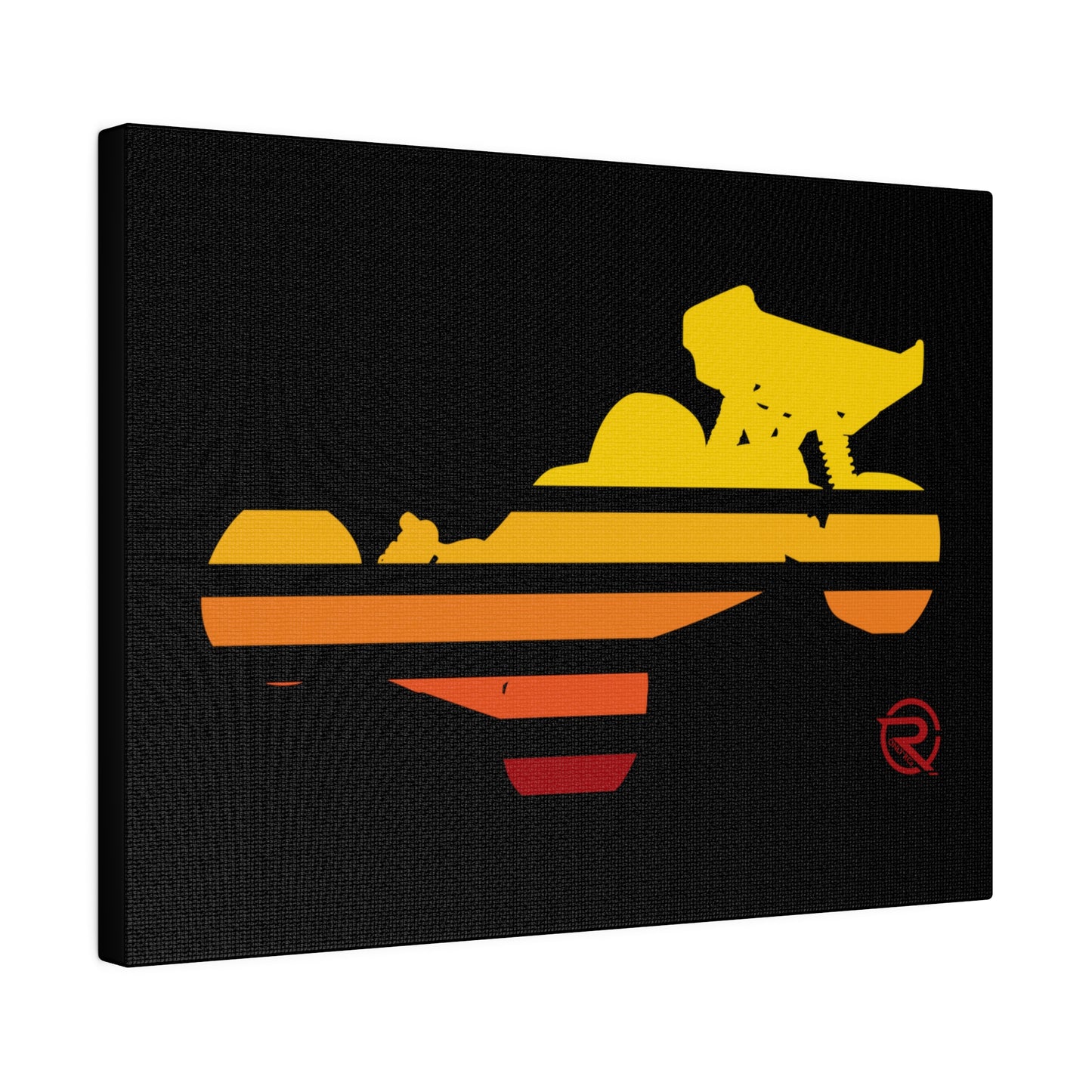 OnlyRCs - Sunset Fade Buggy on Matte Canvas, Stretched, 0.75" - Series 1