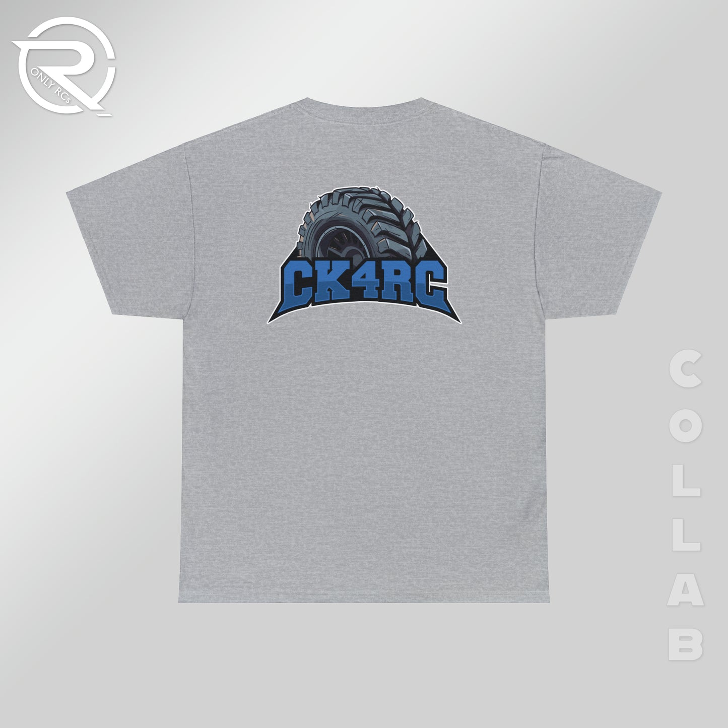 OnlyRCs - CK4RC Micro Crawler Addict Heavy Cotton Tee - Collaboration