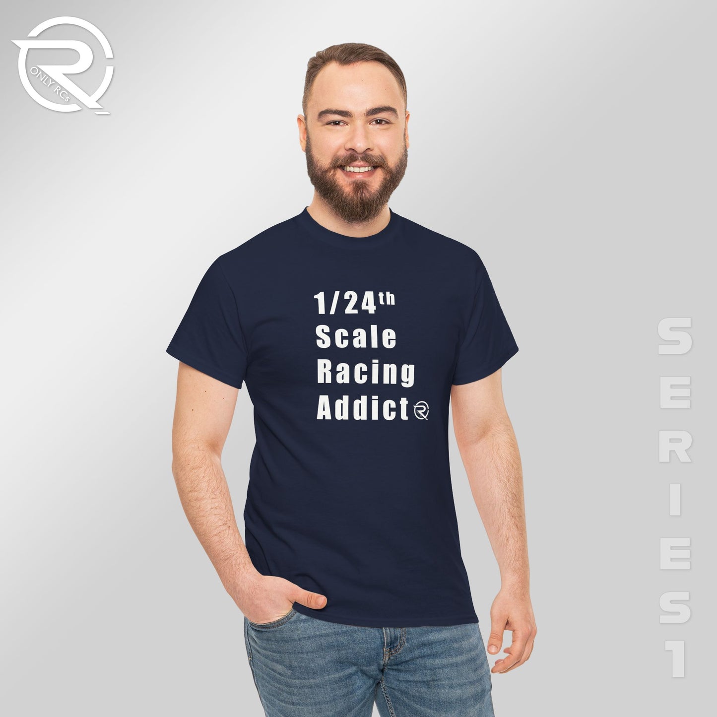 OnlyRCs - 1/24th Scale Racing Addict Heavy Cotton Tee - Series 1