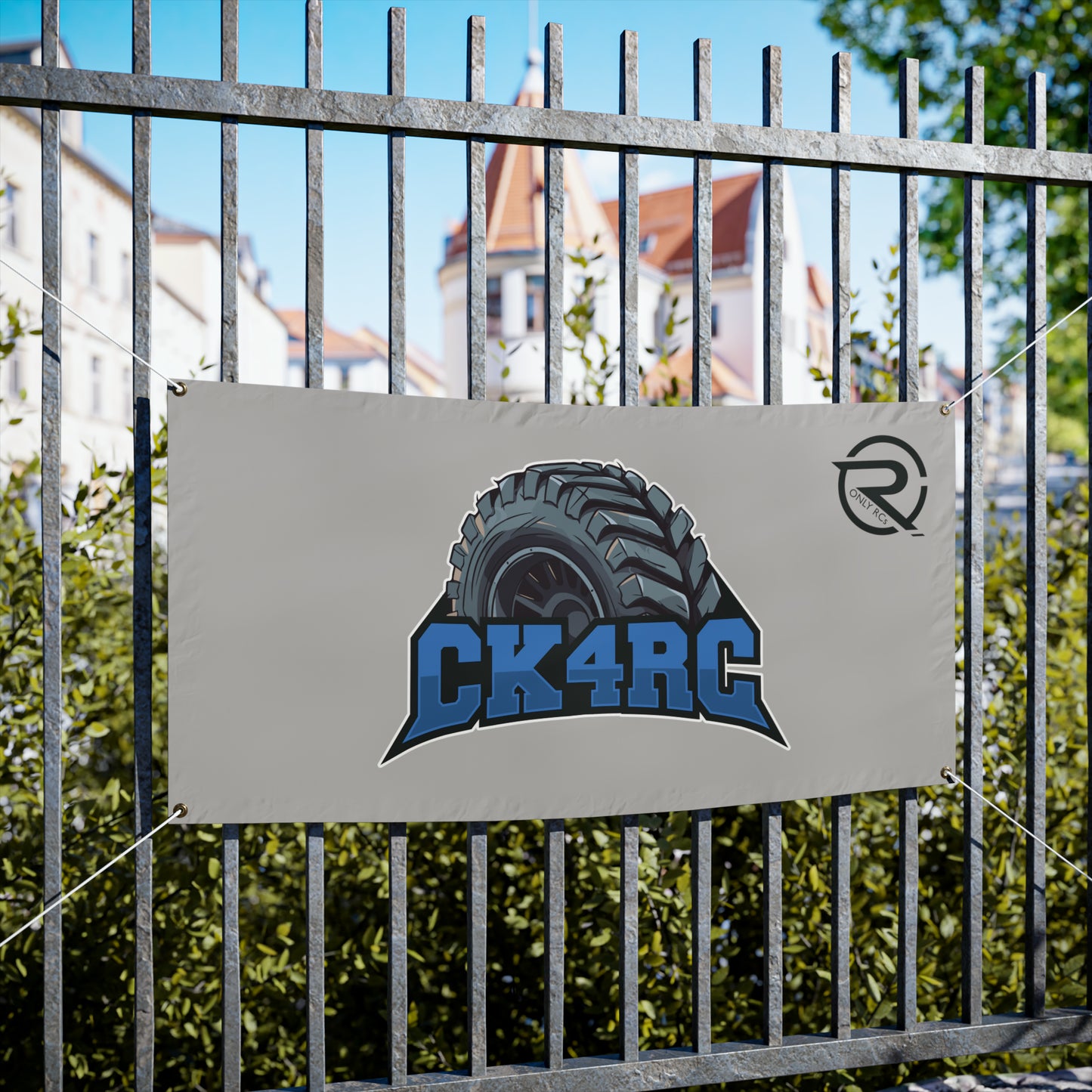 OnlyRCs - CKfourRC Vinyl Banner - Collaboration