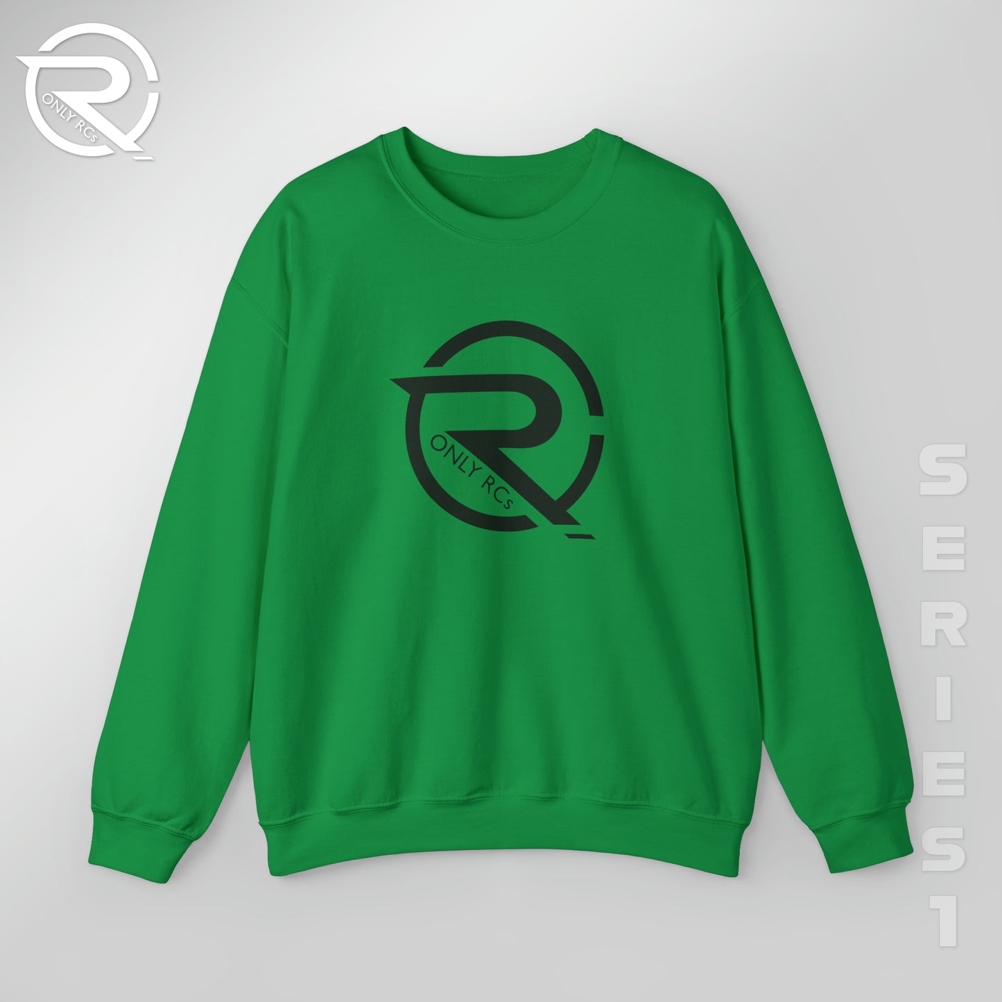 OnlyRCs - OnlyRCs Logo Front and Back Unisex Heavy Blend™ Crewneck Sweatshirt - Series 1