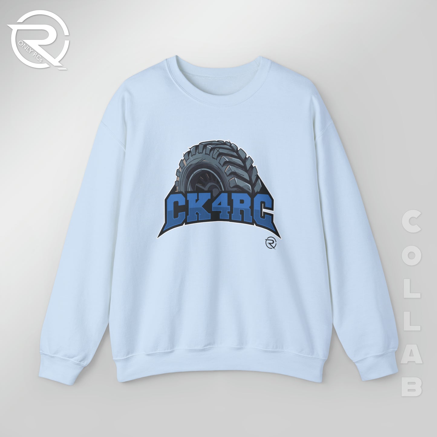 OnlyRCs - CK4RC Logo Unisex Heavy Blend™ Crewneck Sweatshirt - Collaboration