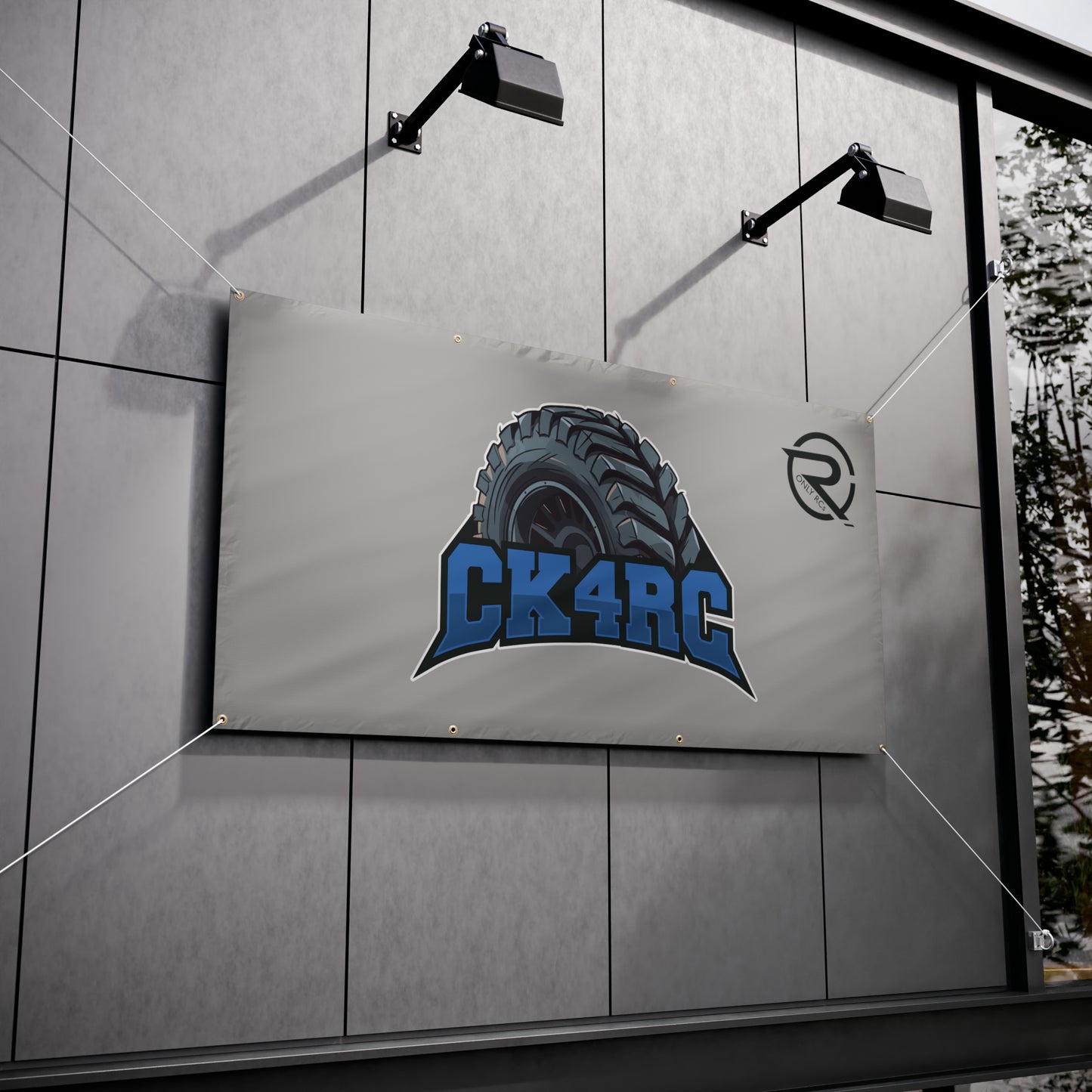 OnlyRCs - CKfourRC Vinyl Banner - Collaboration