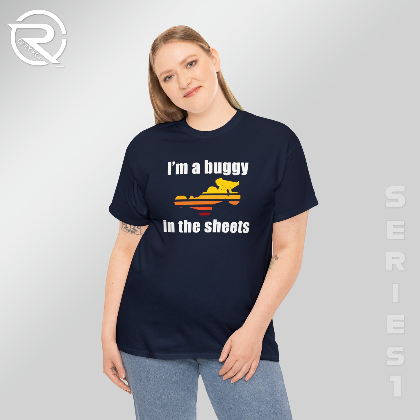 OnlyRCs - I'm a Buggy in the sheets Heavy Cotton Tee - Series 1