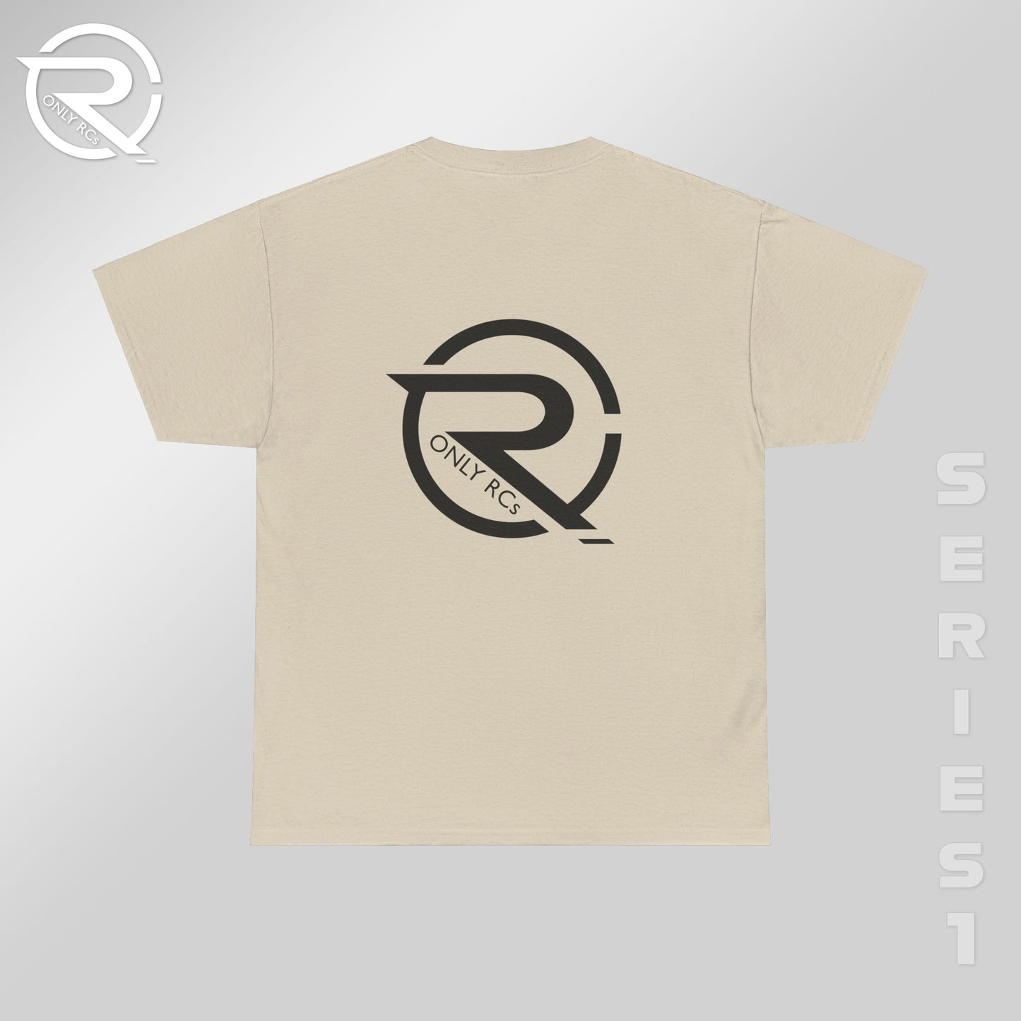 Copy of OnlyRCs - OnlyRCs Logo Front and Back Unisex Heavy Cotton Tee - Series 1