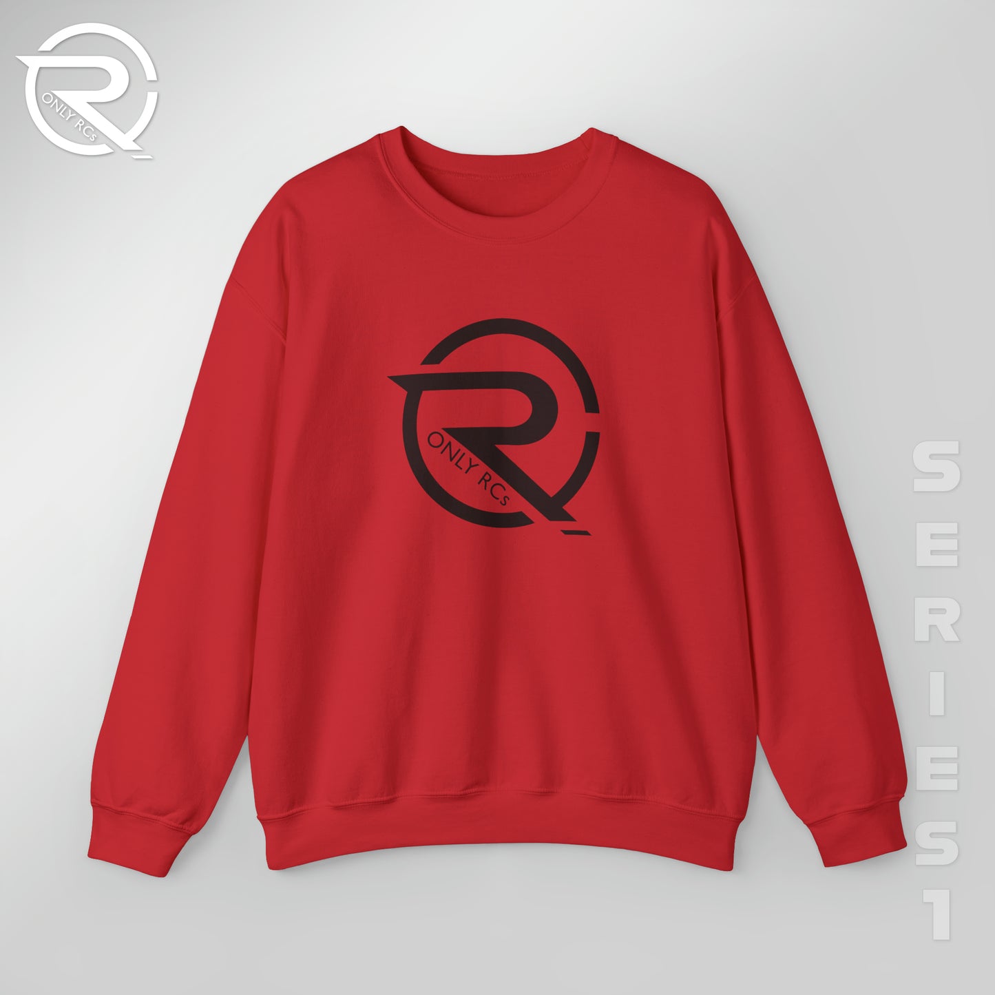 OnlyRCs - OnlyRCs Logo Front and Back Unisex Heavy Blend™ Crewneck Sweatshirt - Series 1