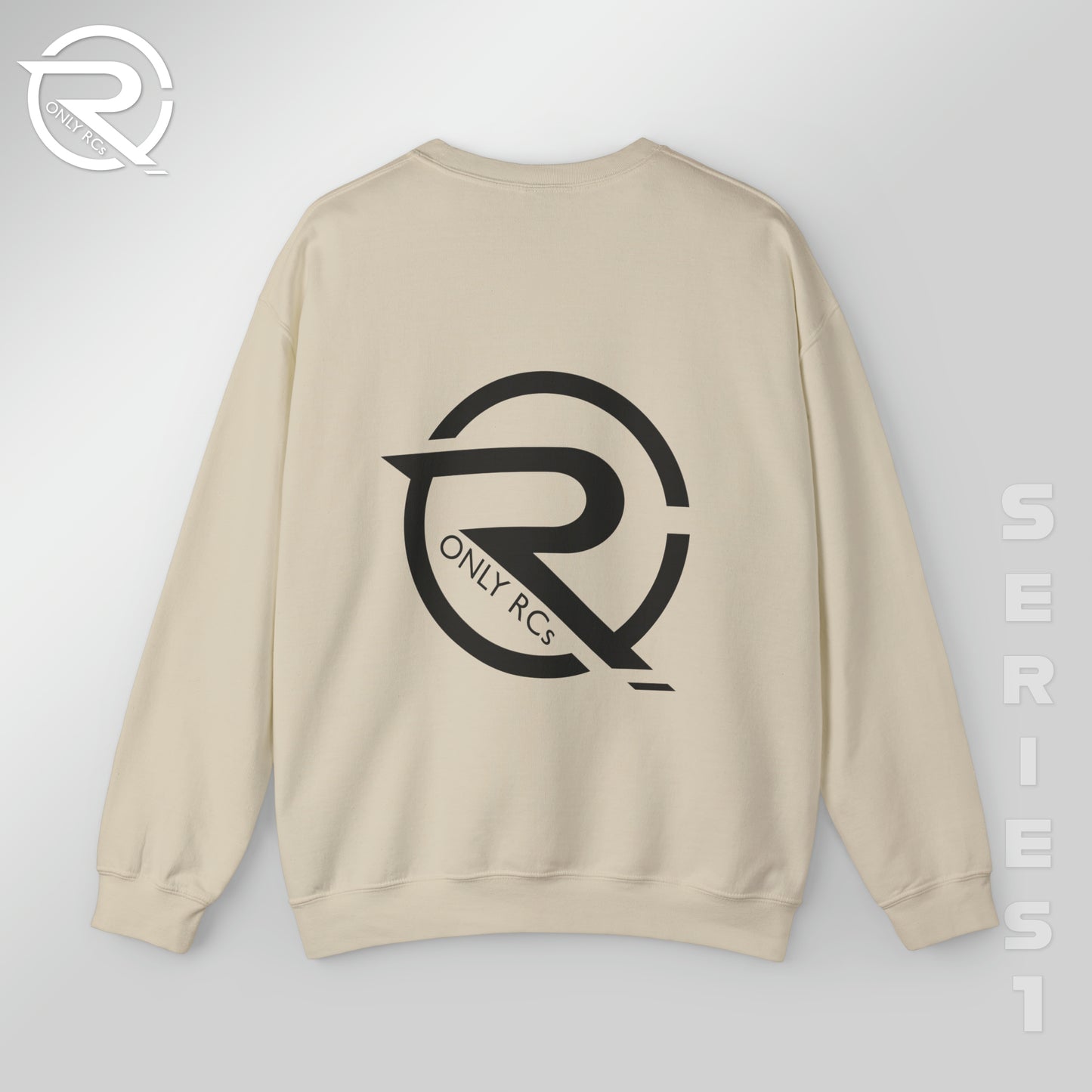 OnlyRCs - OnlyRCs Logo Front and Back Unisex Heavy Blend™ Crewneck Sweatshirt - Series 1