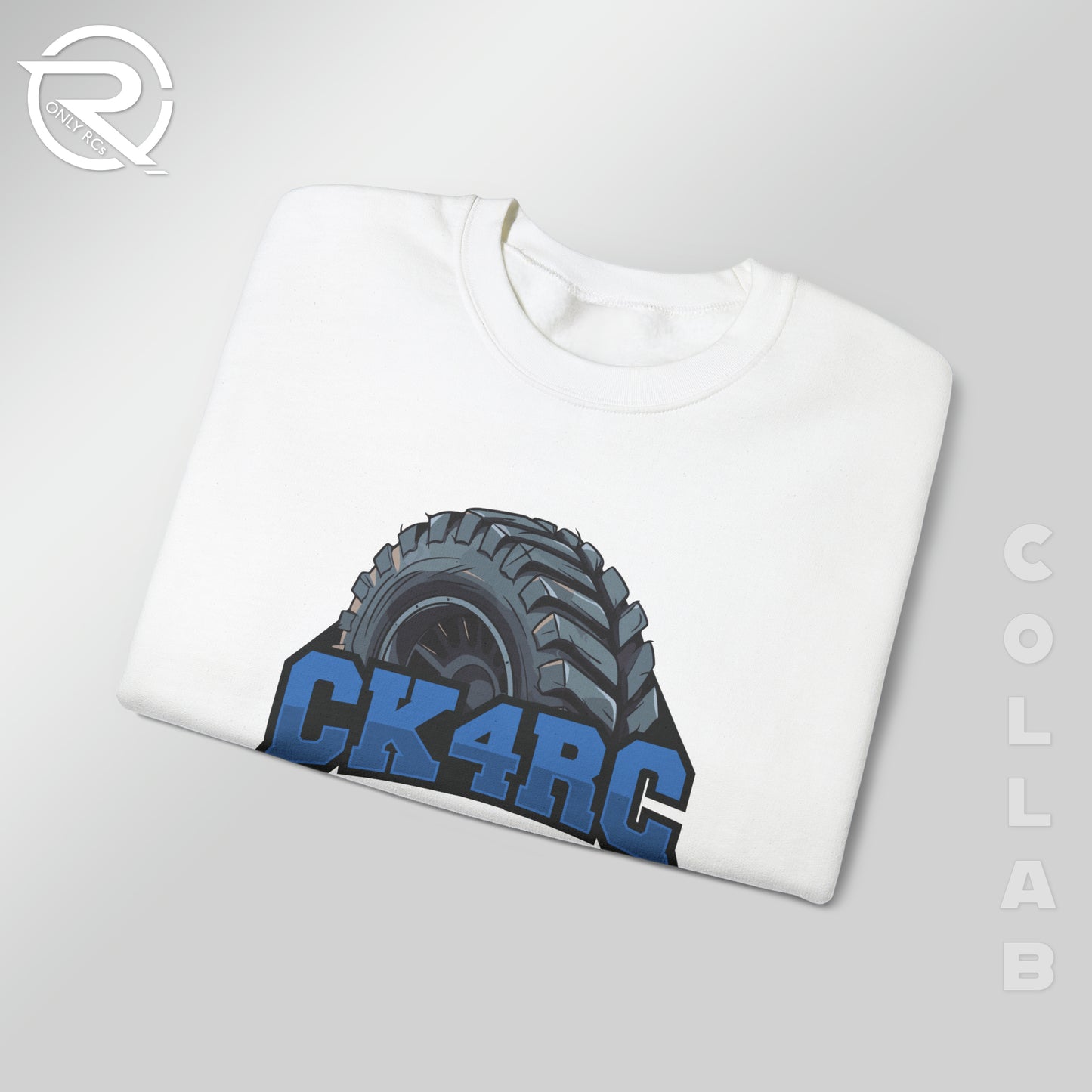 OnlyRCs - CK4RC Logo Unisex Heavy Blend™ Crewneck Sweatshirt - Collaboration