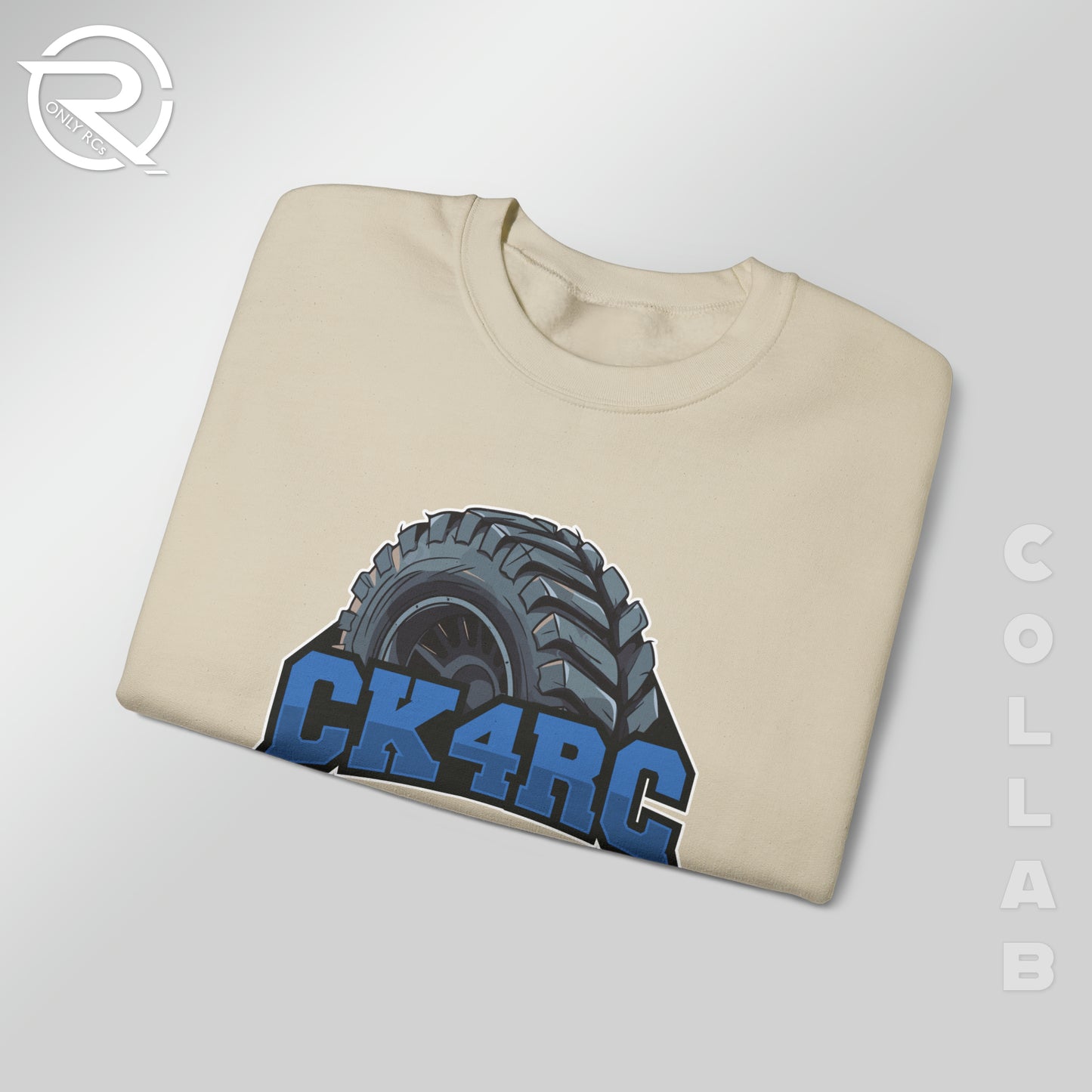 OnlyRCs - CK4RC Logo Unisex Heavy Blend™ Crewneck Sweatshirt - Collaboration