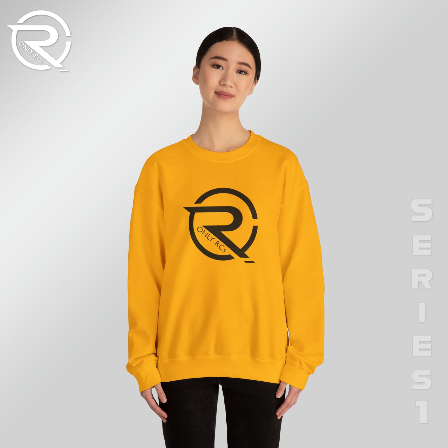 OnlyRCs - OnlyRCs Logo Front and Back Unisex Heavy Blend™ Crewneck Sweatshirt - Series 1