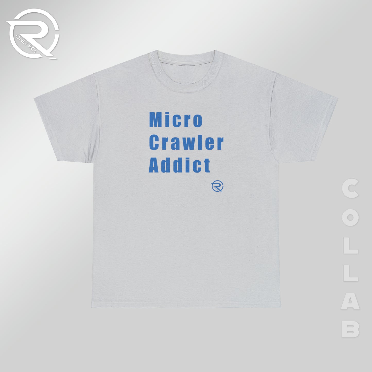 OnlyRCs - CK4RC Micro Crawler Addict Heavy Cotton Tee - Collaboration