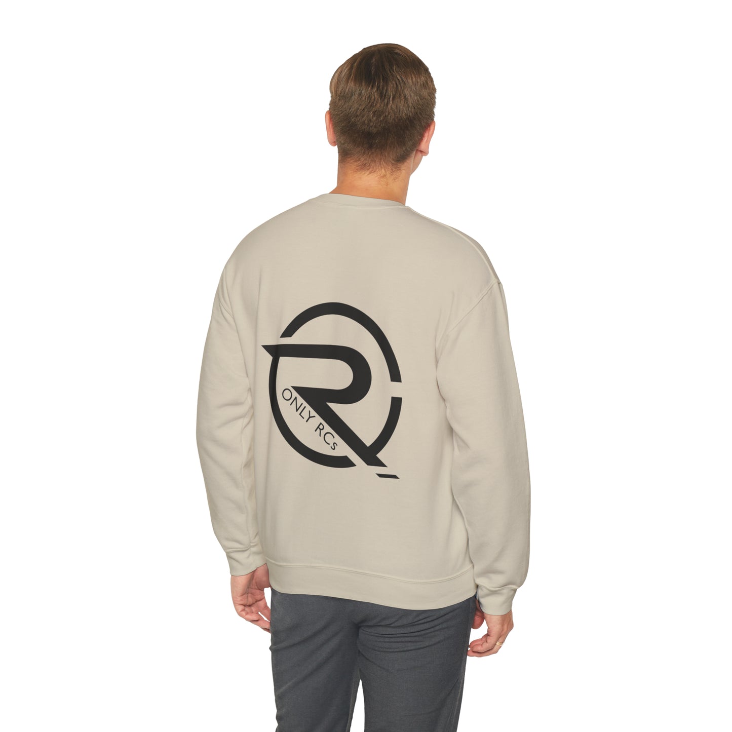 OnlyRCs - OnlyRCs Logo Front and Back Unisex Heavy Blend™ Crewneck Sweatshirt - Series 1