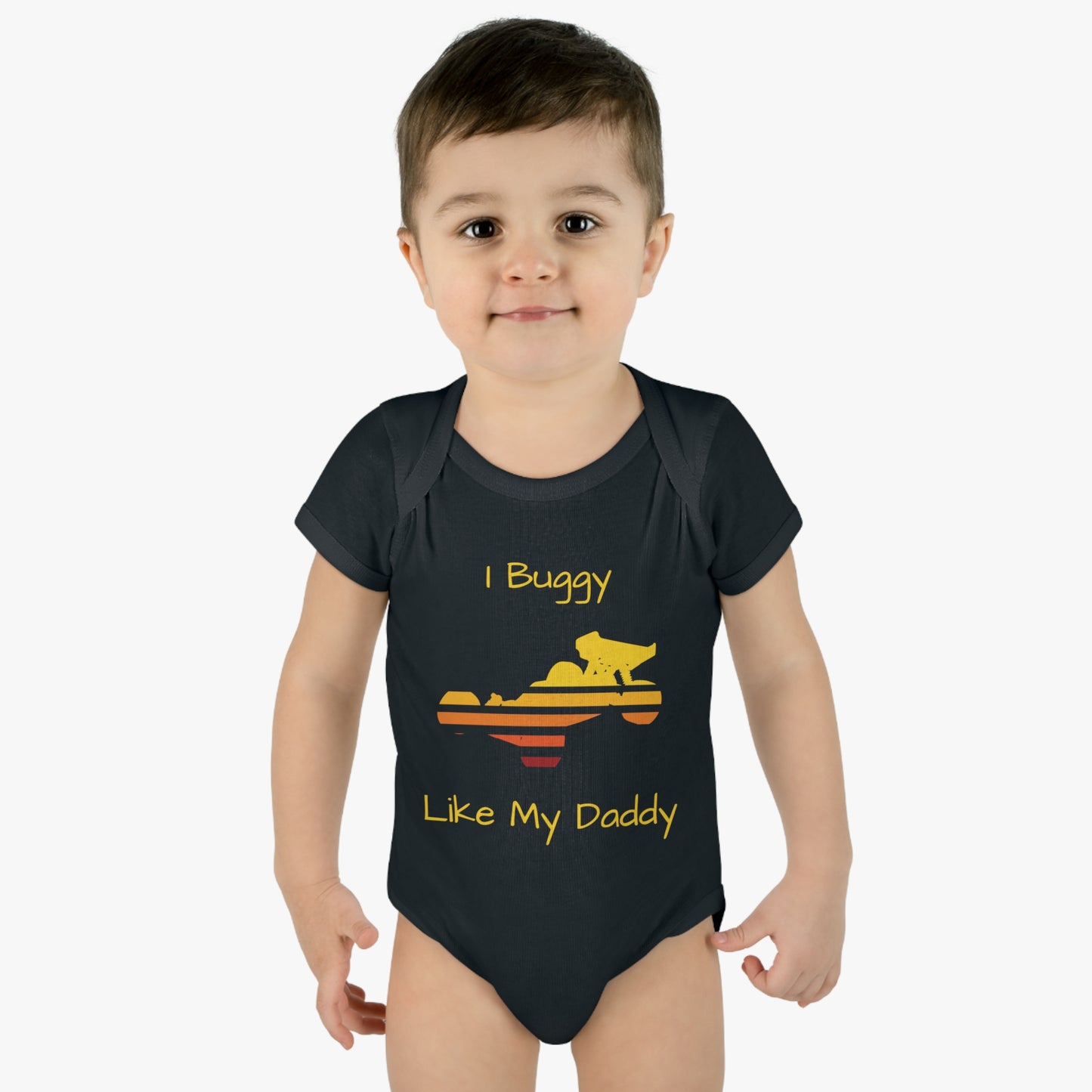 OnlyRCs - Buggy Like My Daddy Infant Baby Rib Bodysuit - Series 1
