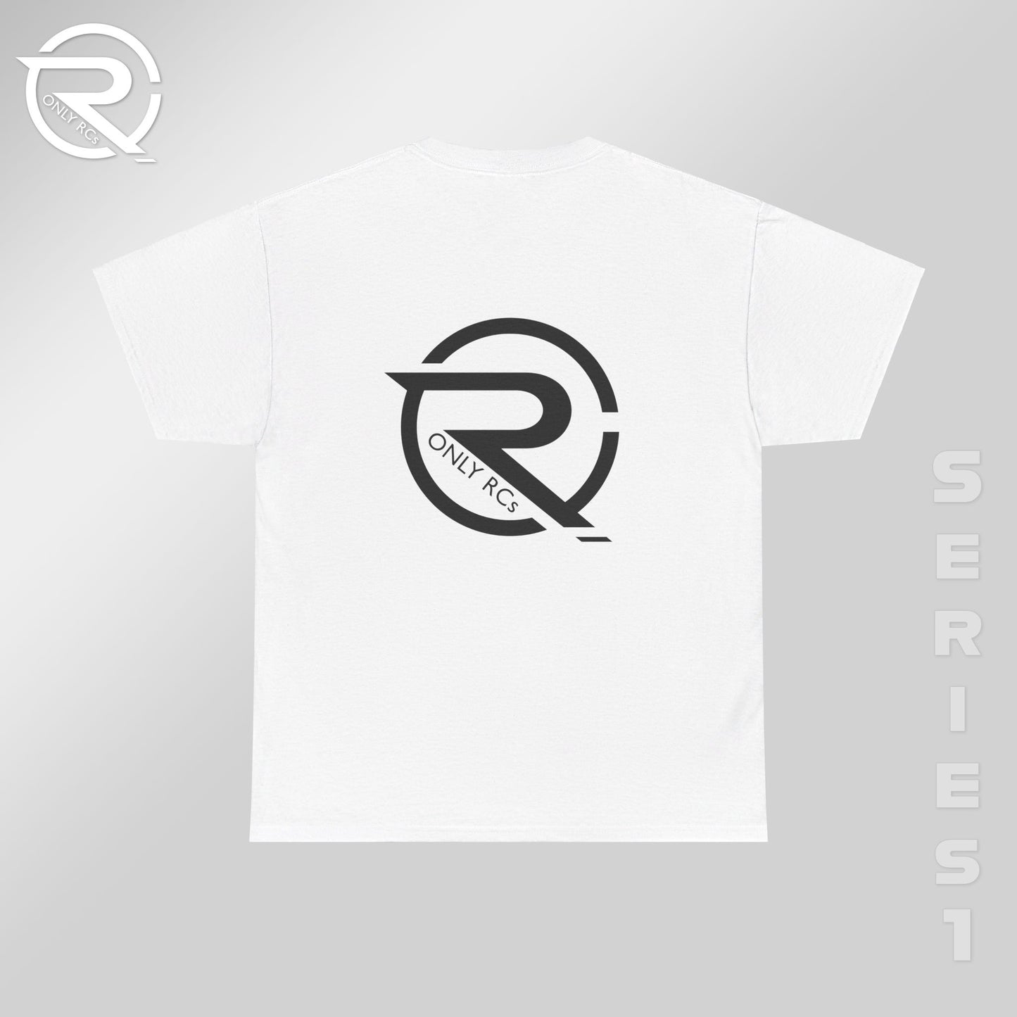 Copy of OnlyRCs - OnlyRCs Logo Front and Back Unisex Heavy Cotton Tee - Series 1
