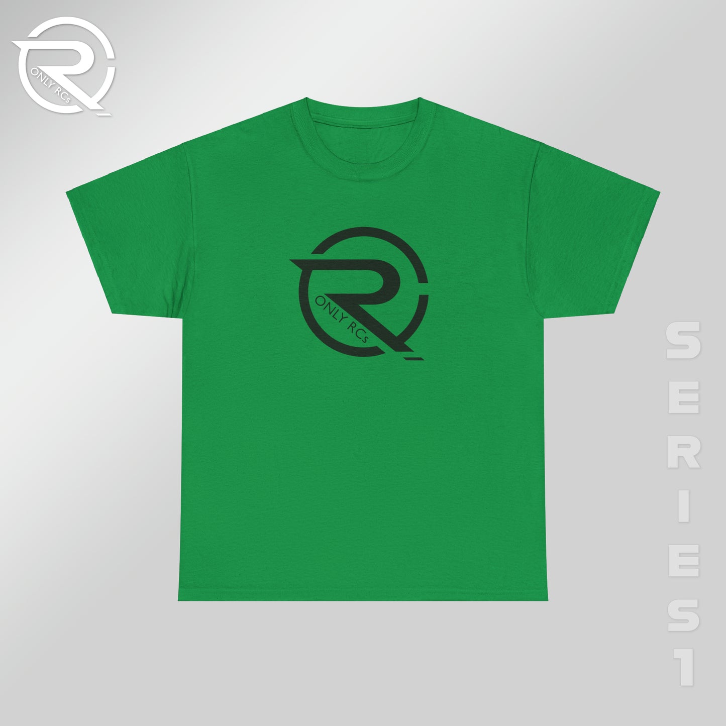 OnlyRCs - OnlyRCs Logo Front and Back Unisex Heavy Cotton Tee - Series 1