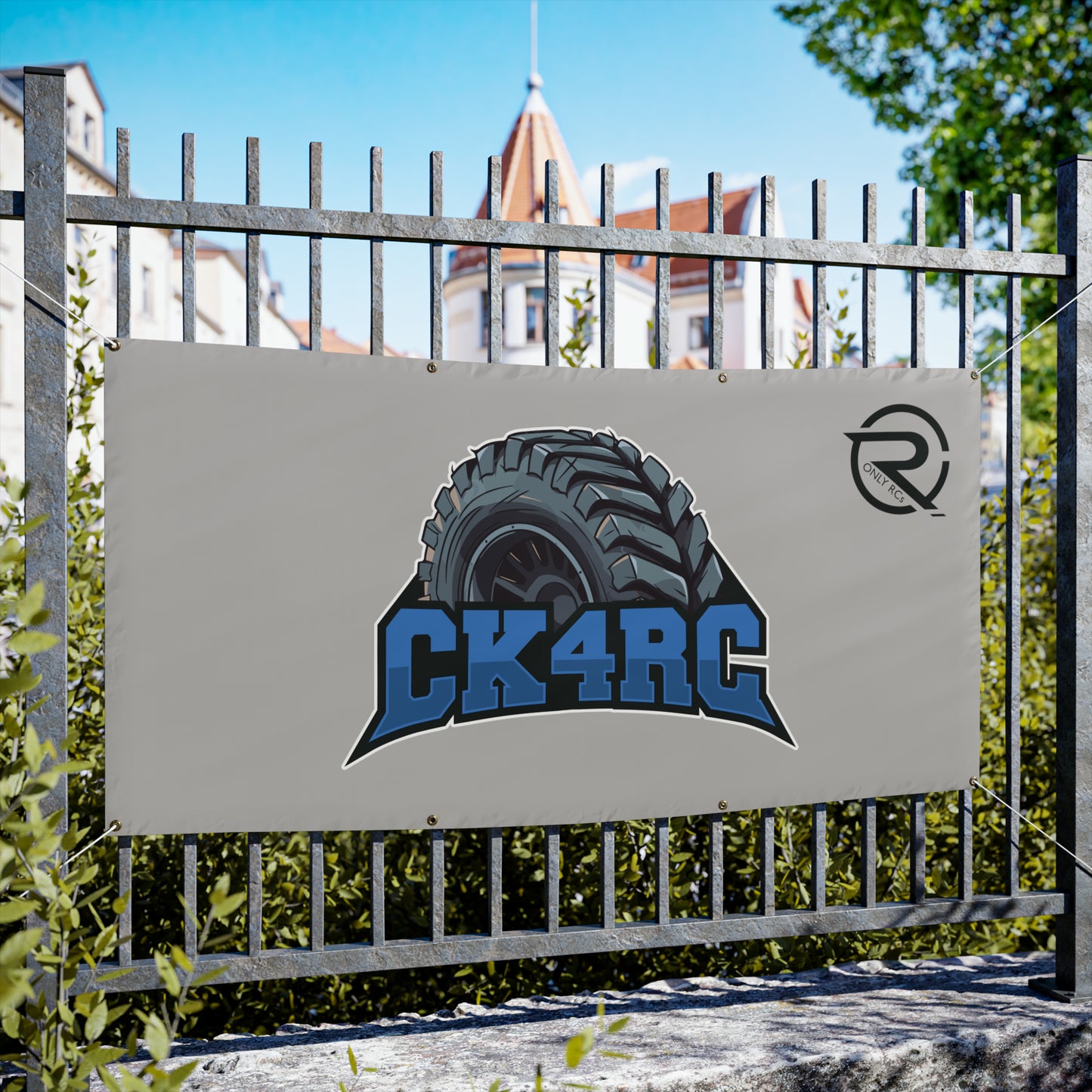 OnlyRCs - CKfourRC Vinyl Banner - Collaboration