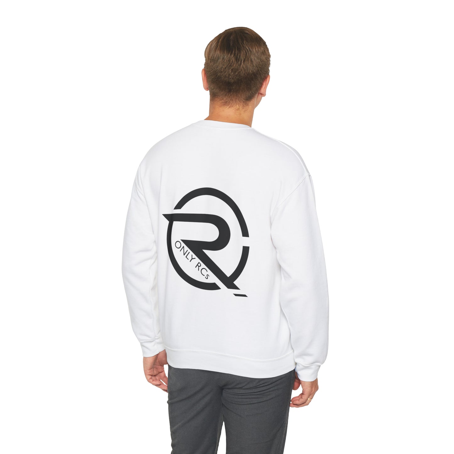 OnlyRCs - OnlyRCs Logo Front and Back Unisex Heavy Blend™ Crewneck Sweatshirt - Series 1