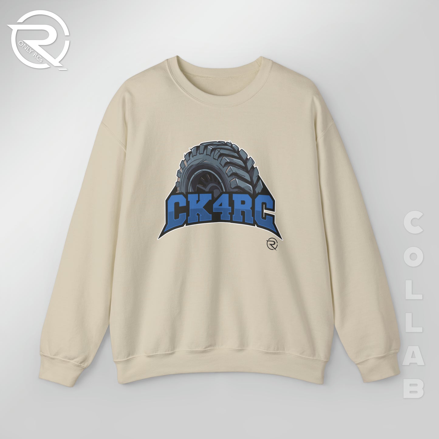 OnlyRCs - CK4RC Logo Unisex Heavy Blend™ Crewneck Sweatshirt - Collaboration