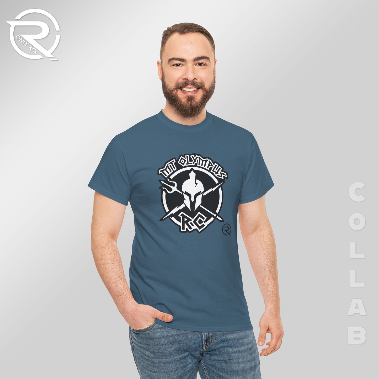 OnlyRCs - Mt. Olympus Unisex Heavy Cotton Tee - Collaboration