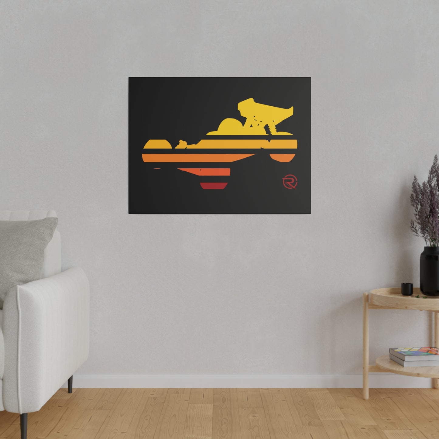 OnlyRCs - Sunset Fade Buggy on Matte Canvas, Stretched, 0.75" - Series 1