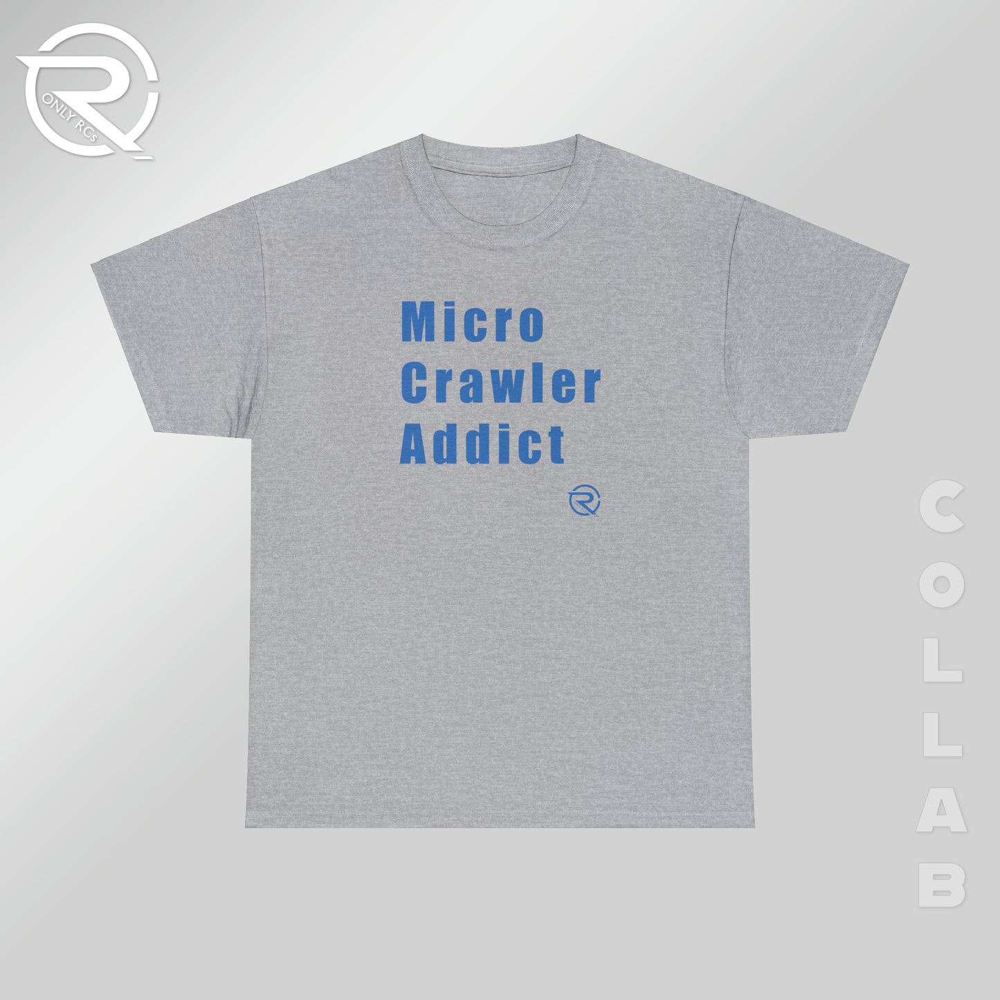 OnlyRCs - CK4RC Micro Crawler Addict Heavy Cotton Tee - Collaboration