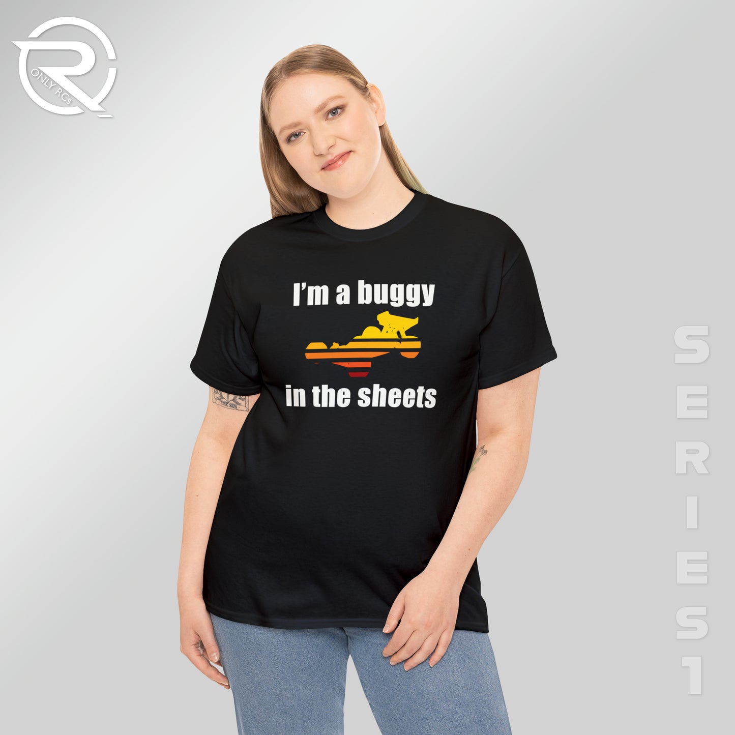 OnlyRCs - I'm a Buggy in the sheets Heavy Cotton Tee - Series 1