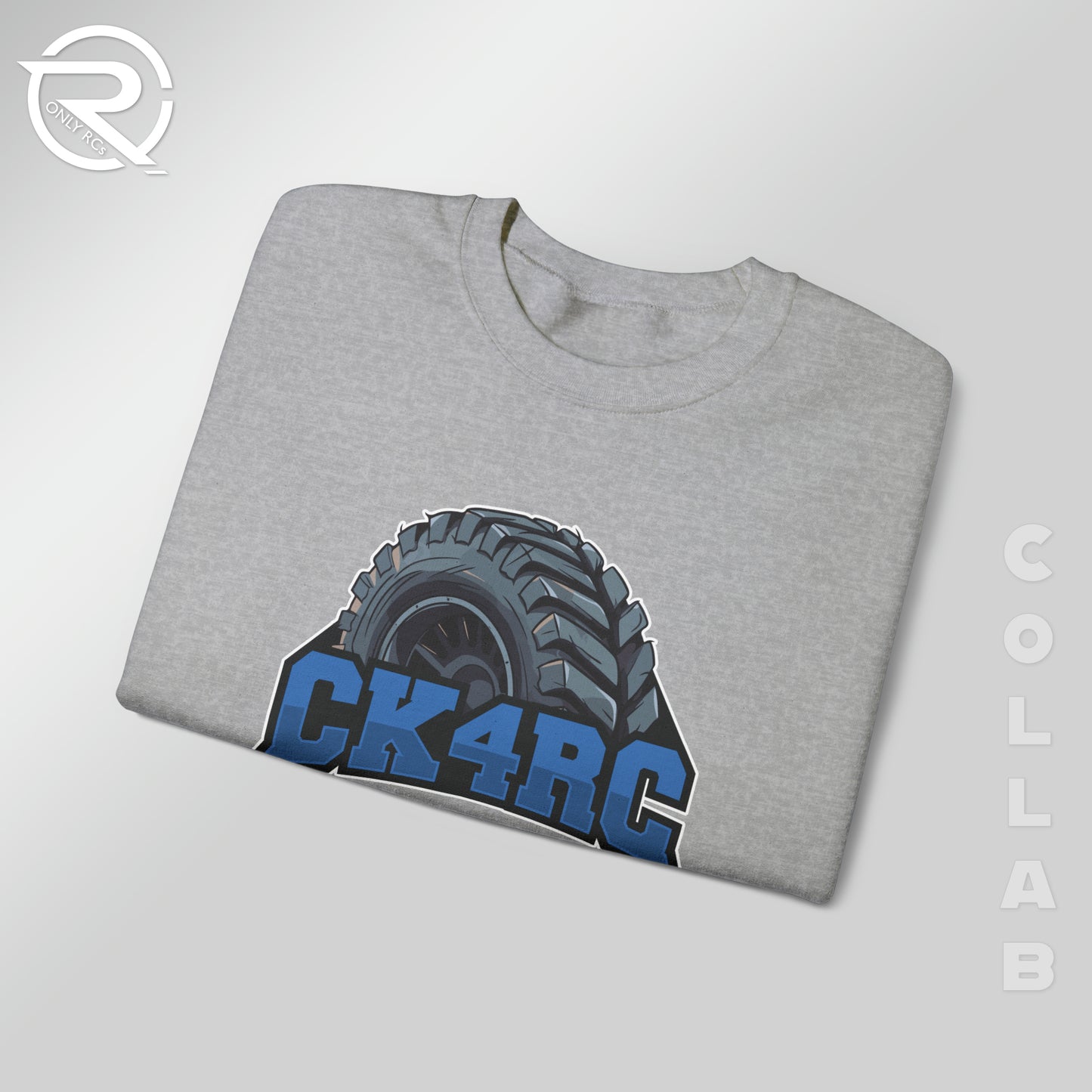 OnlyRCs - CK4RC Logo Unisex Heavy Blend™ Crewneck Sweatshirt - Collaboration