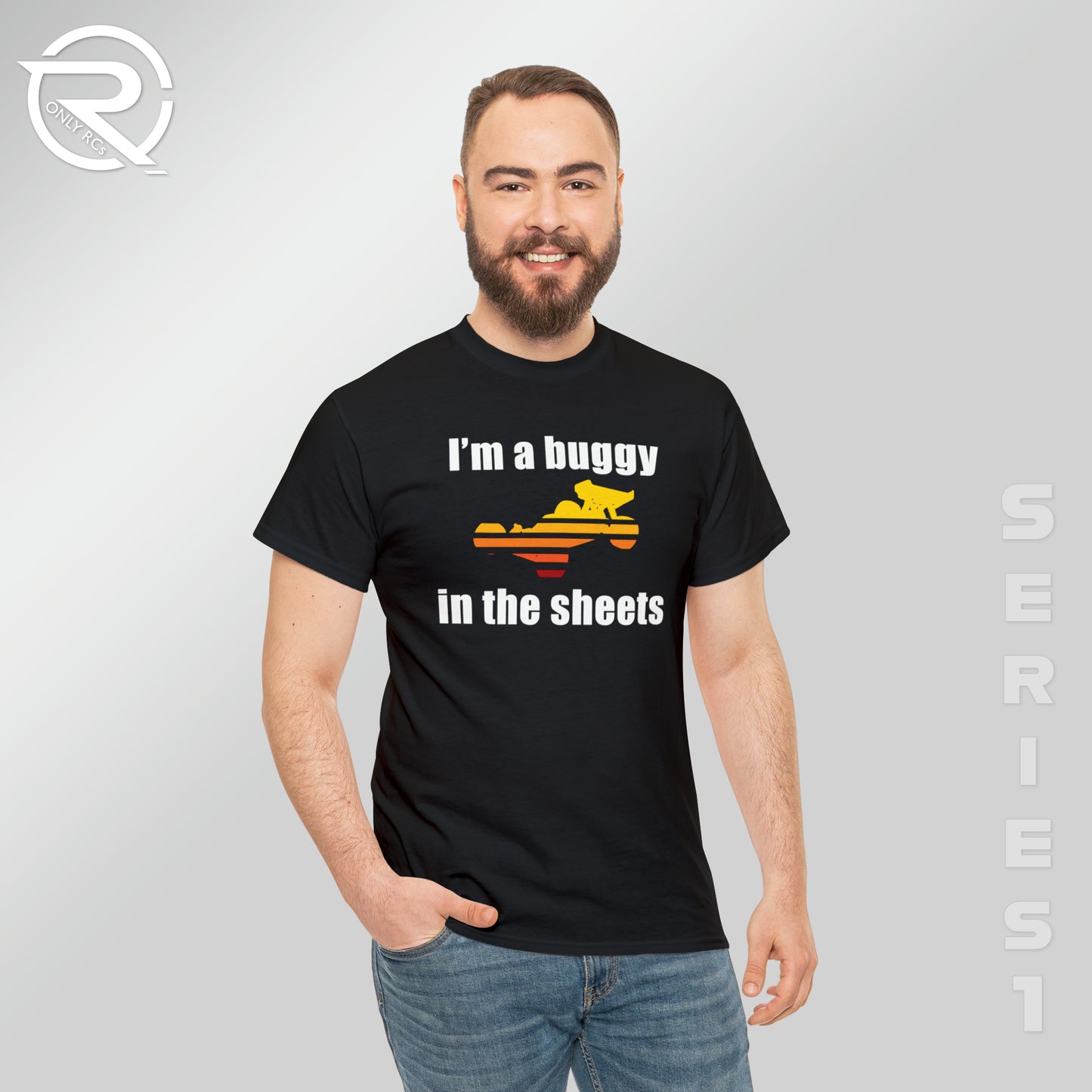 OnlyRCs - I'm a Buggy in the sheets Heavy Cotton Tee - Series 1