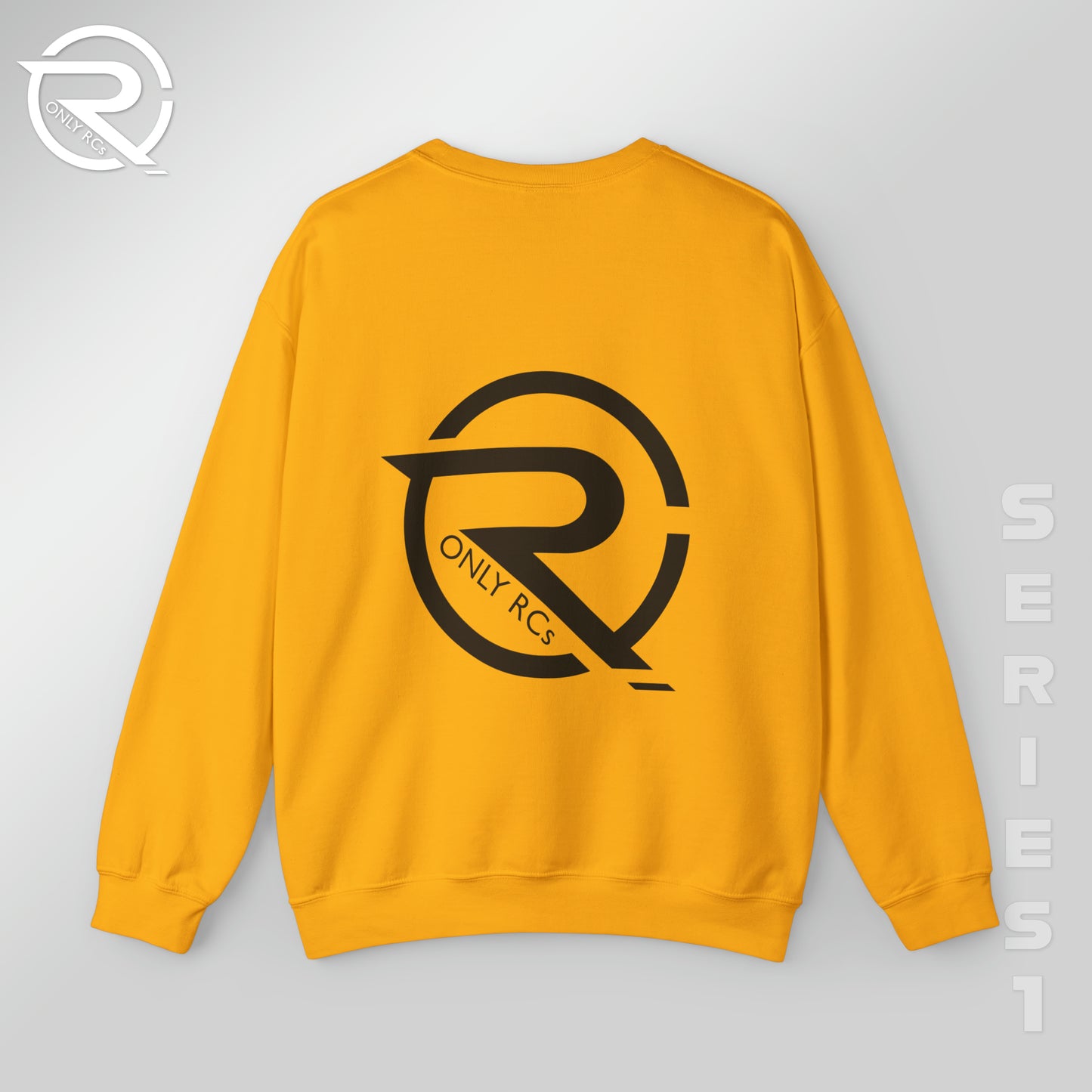 OnlyRCs - OnlyRCs Logo Front and Back Unisex Heavy Blend™ Crewneck Sweatshirt - Series 1