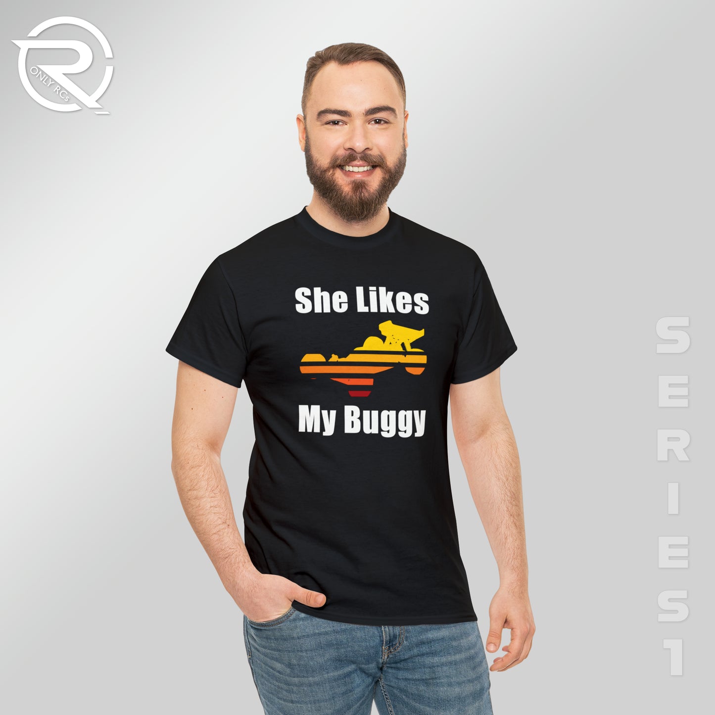 OnlyRCs - She Likes My Buggy Heavy Cotton Tee - Series 1
