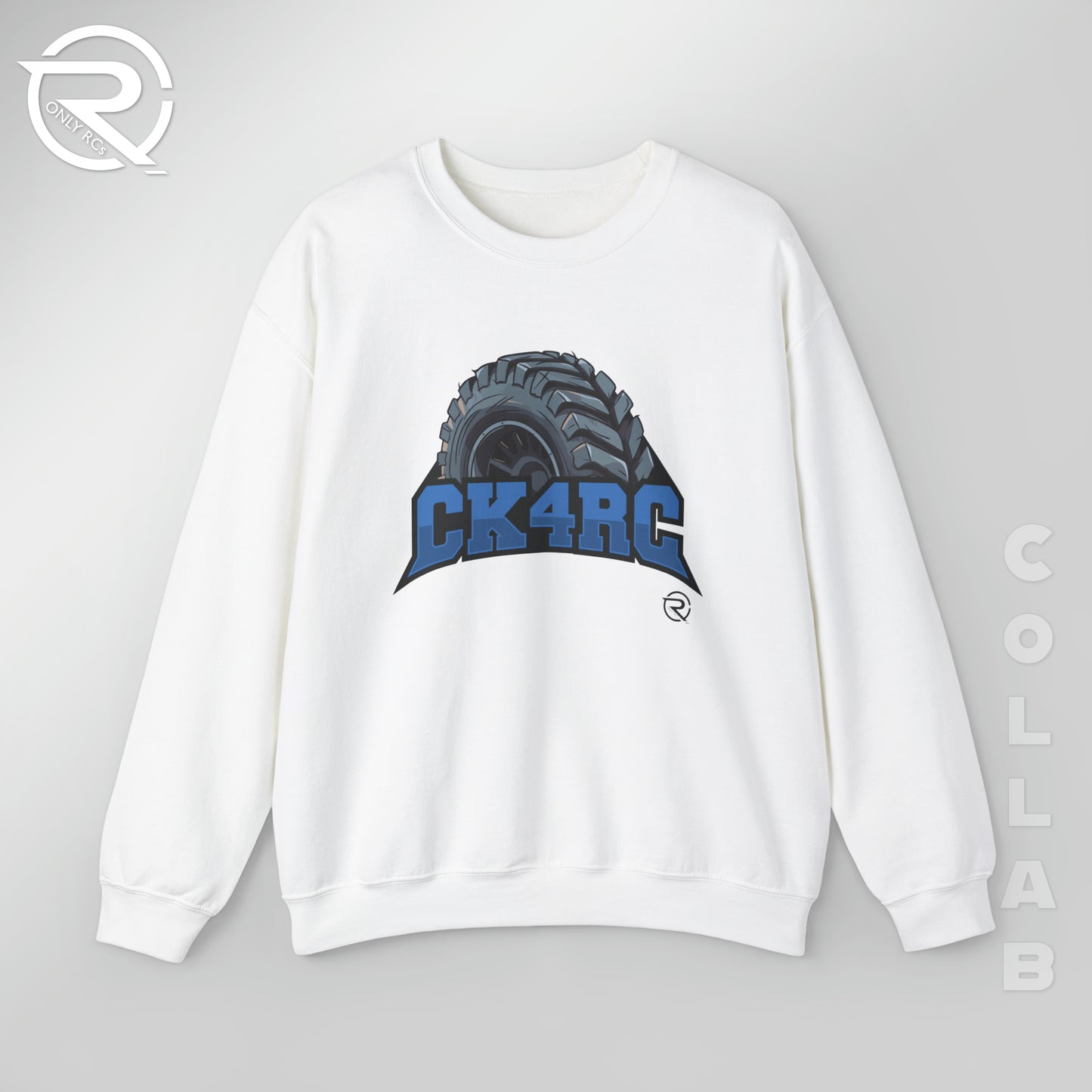 OnlyRCs - CK4RC Logo Unisex Heavy Blend™ Crewneck Sweatshirt - Collaboration