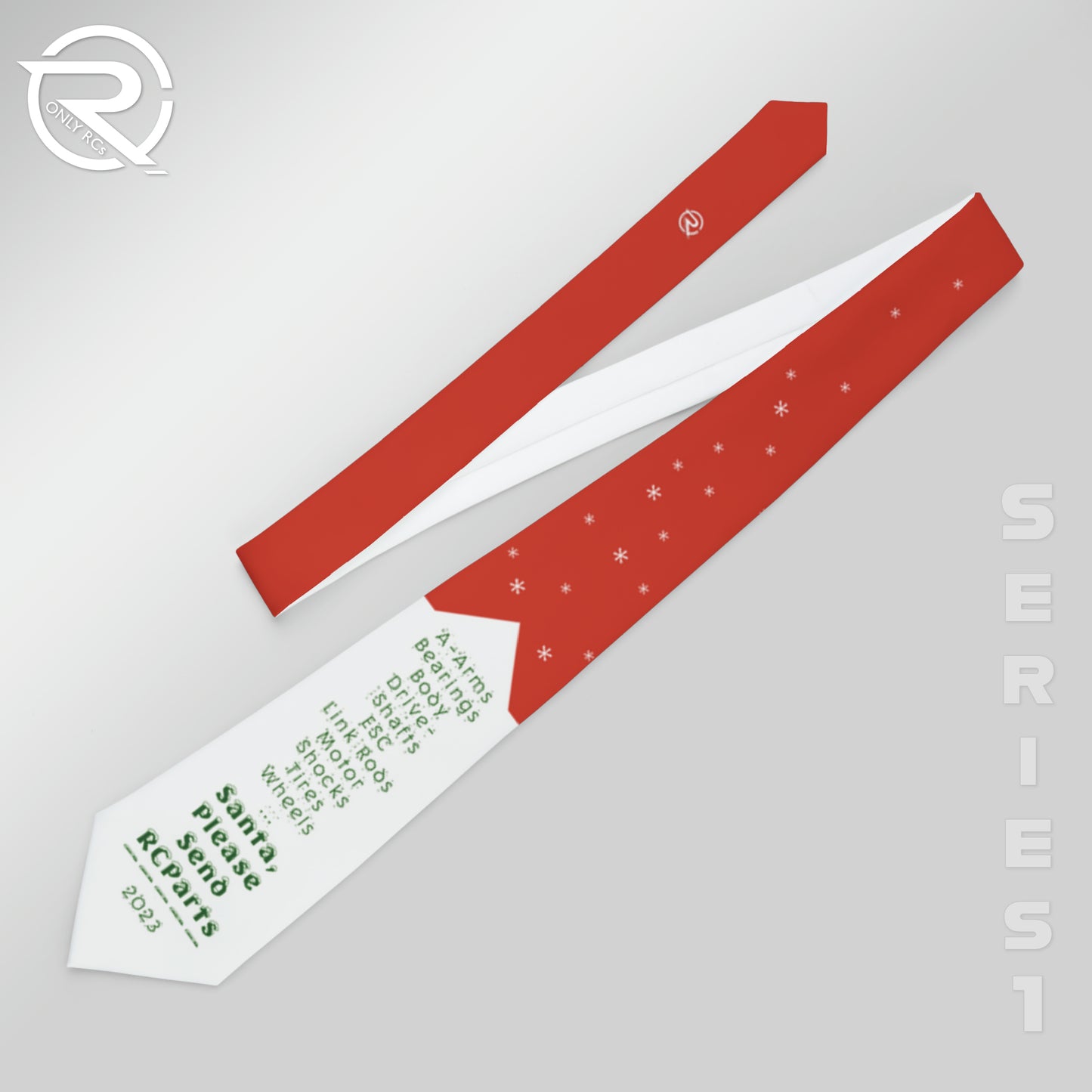 OnlyRCs - Santa RC Wish List Neck Tie - Series 1