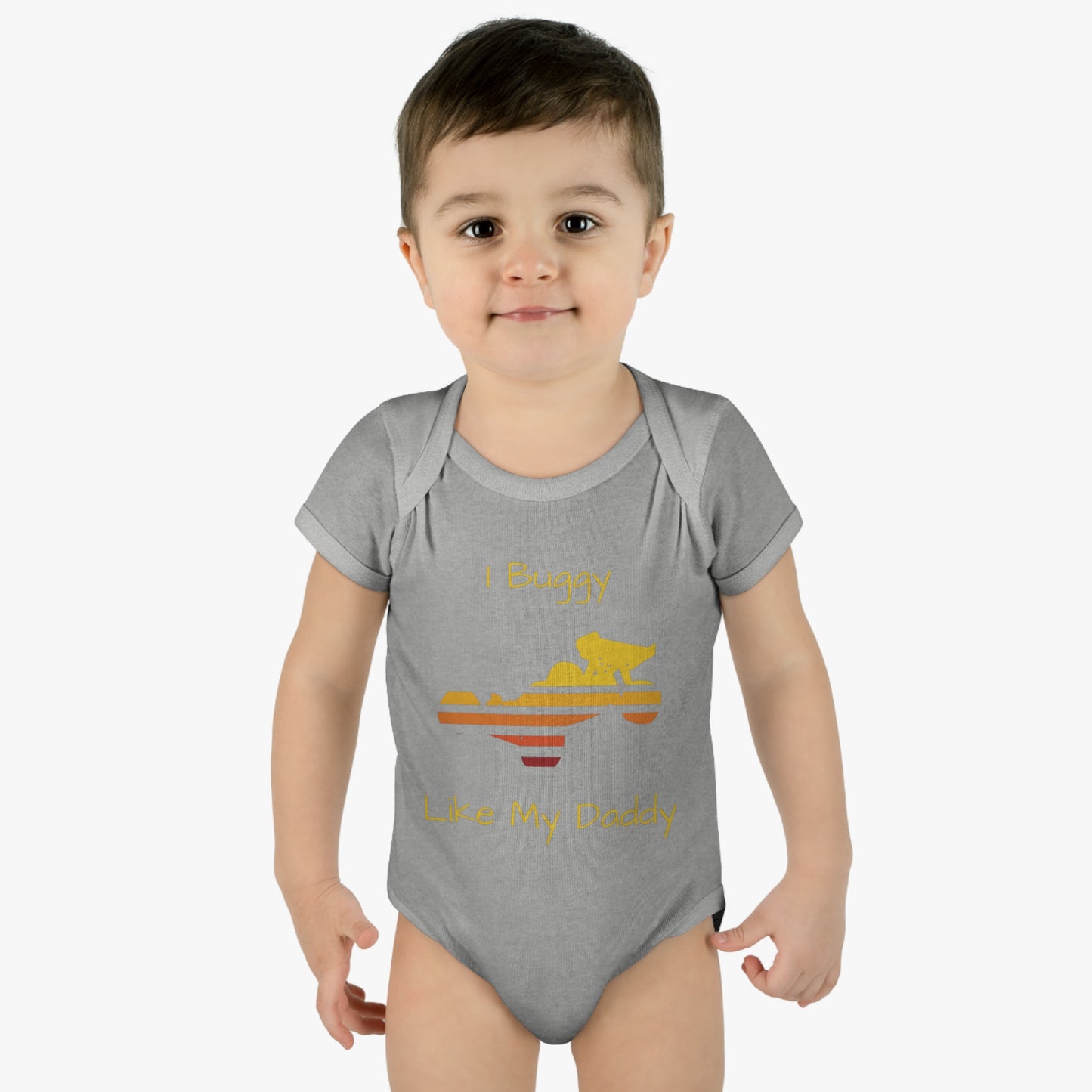 OnlyRCs - Buggy Like My Daddy Infant Baby Rib Bodysuit - Series 1