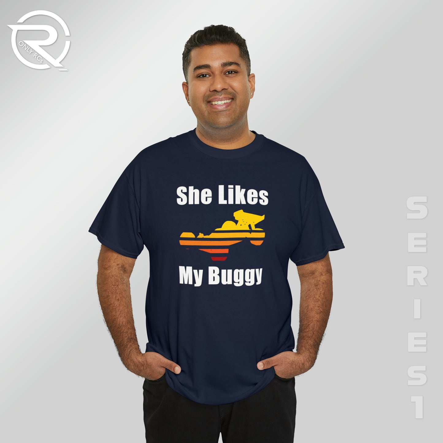 OnlyRCs - She Likes My Buggy Heavy Cotton Tee - Series 1