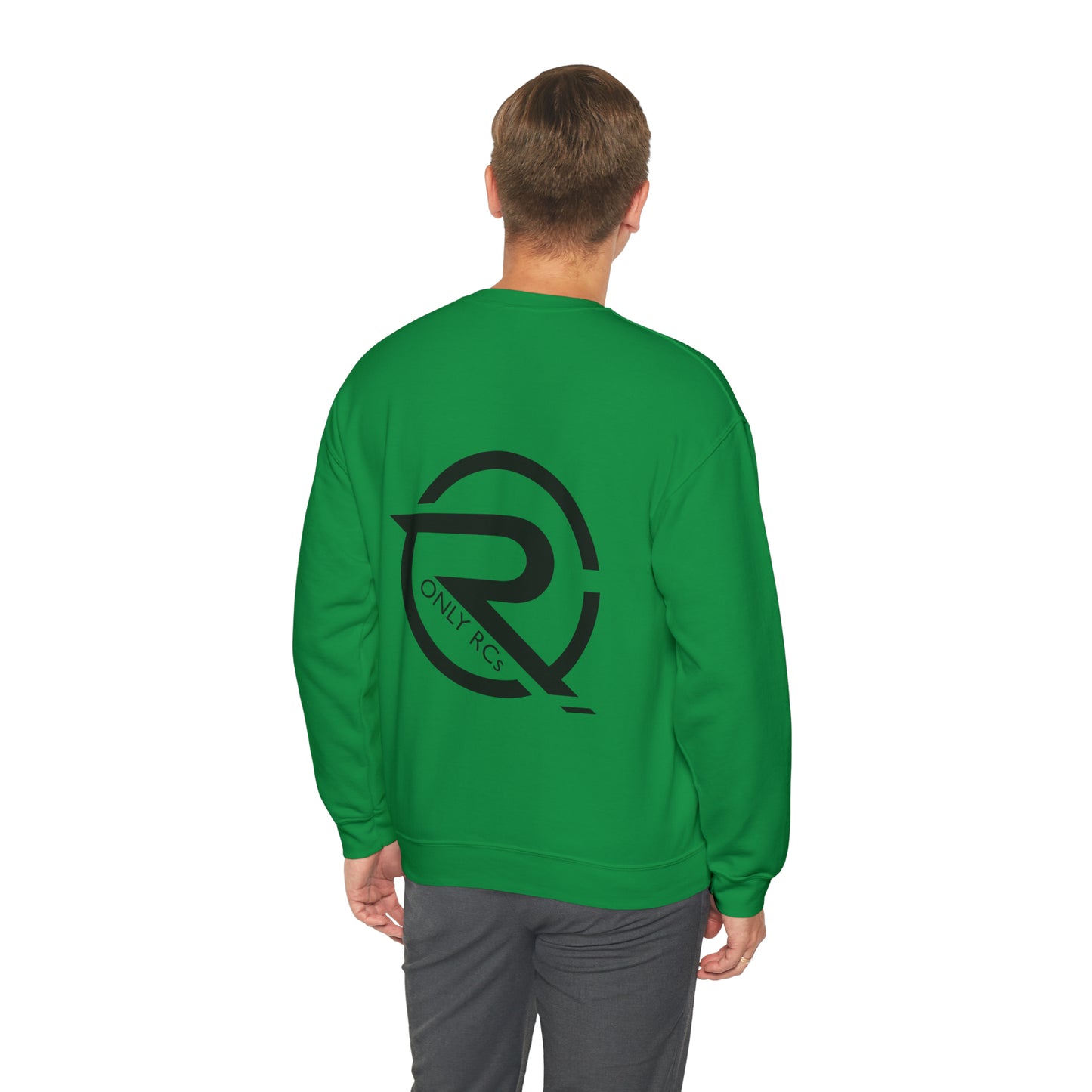 OnlyRCs - OnlyRCs Logo Front and Back Unisex Heavy Blend™ Crewneck Sweatshirt - Series 1