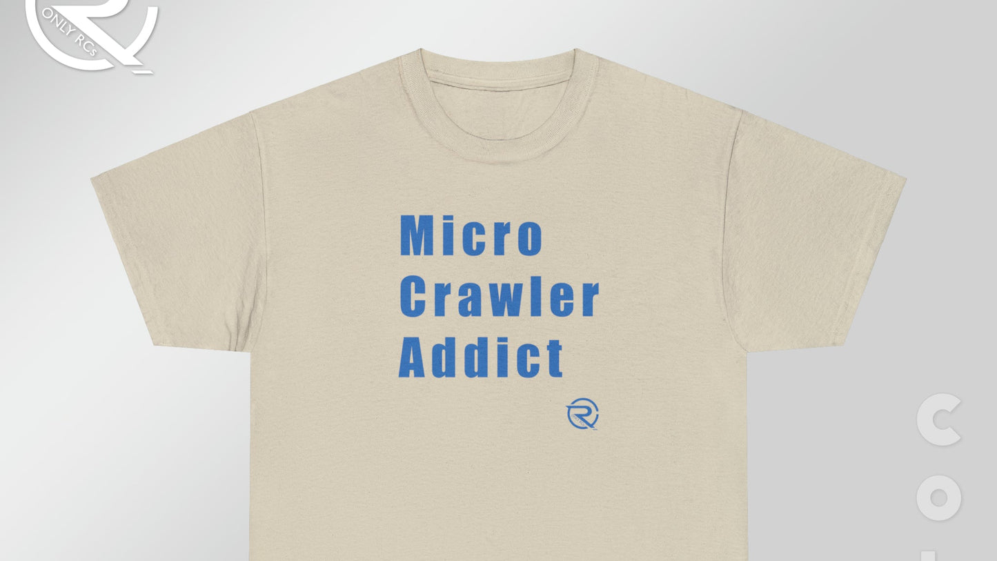 OnlyRCs - CK4RC Micro Crawler Addict Heavy Cotton Tee - Collaboration