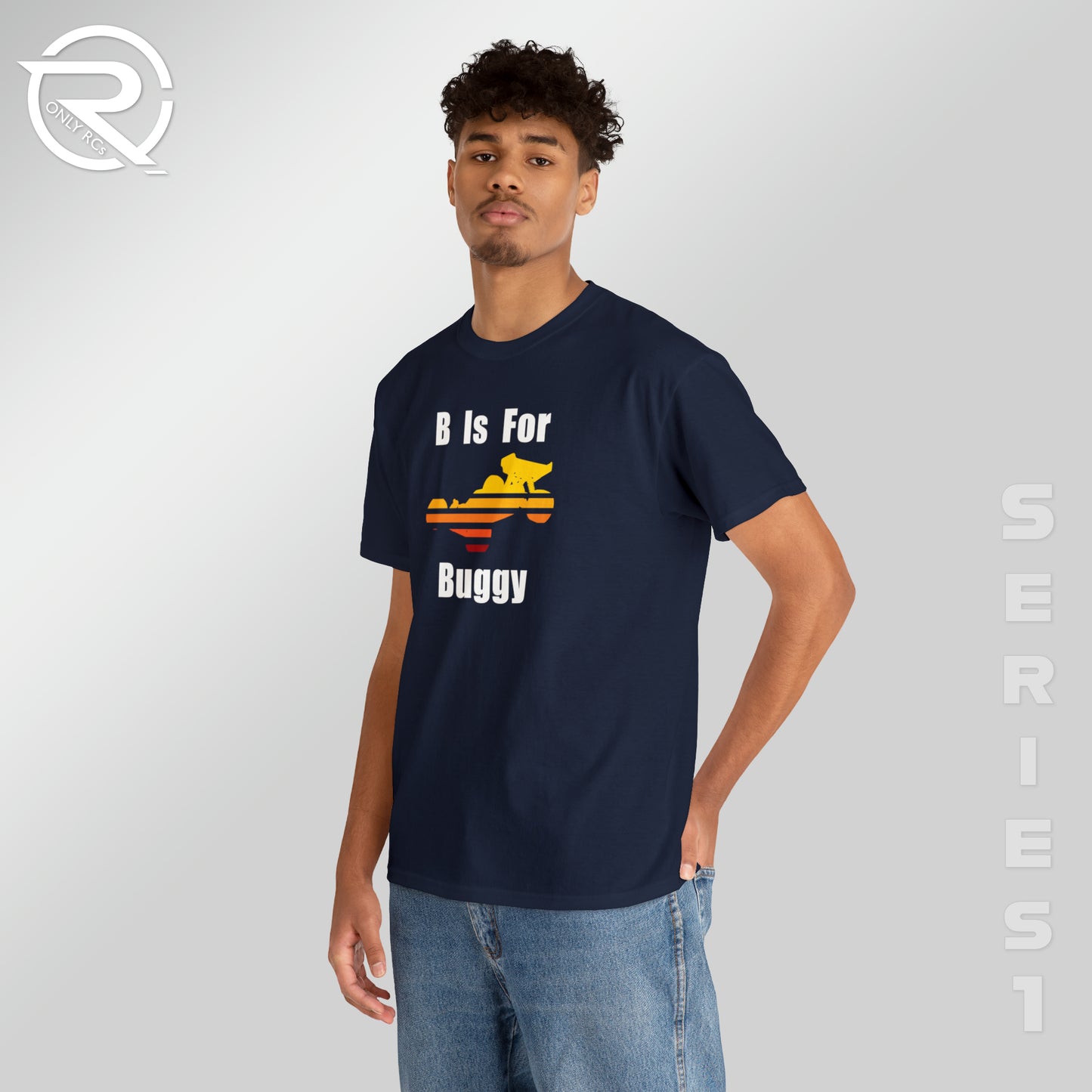 OnlyRCs - B Is For Buggy Heavy Cotton Tee - Series 1
