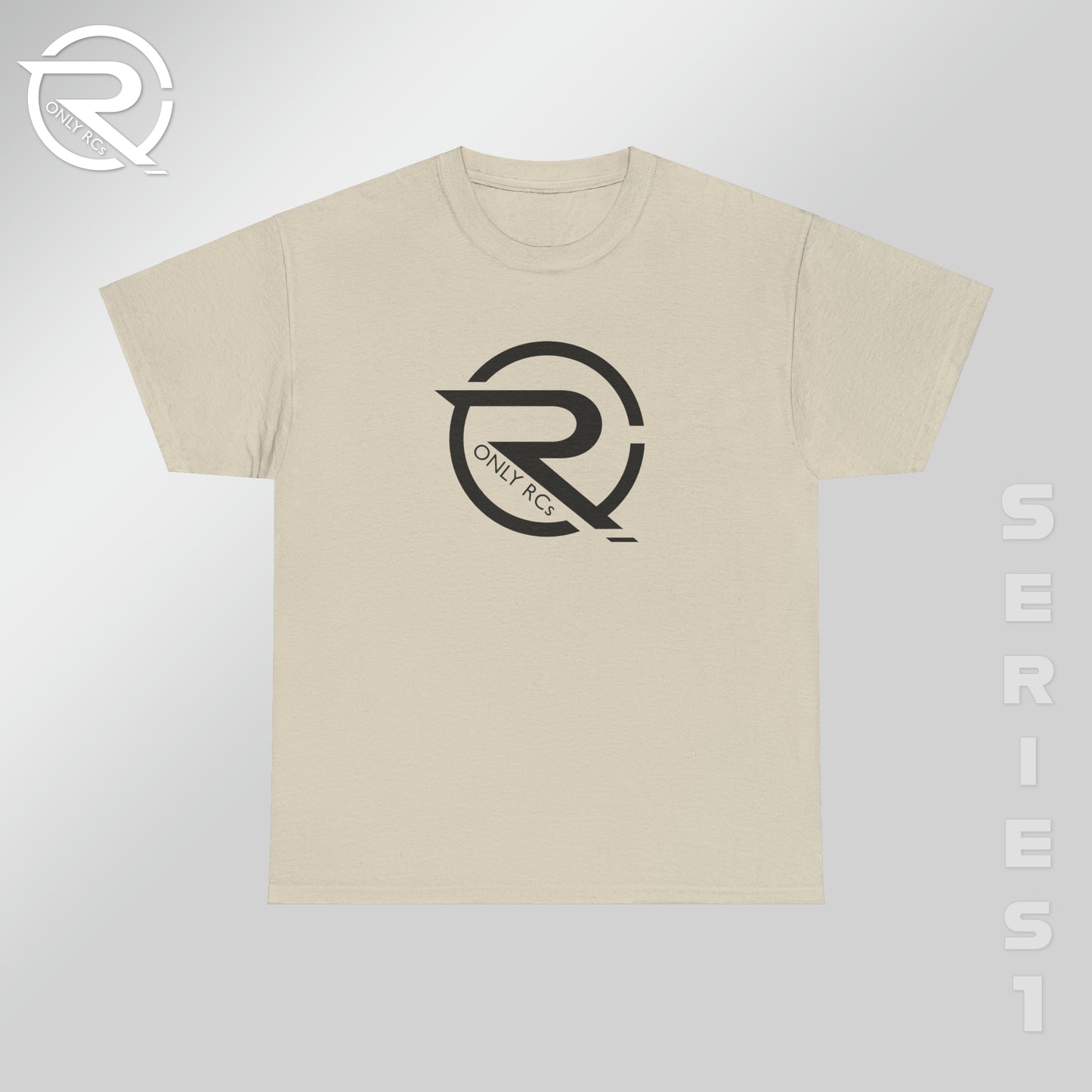 OnlyRCs - OnlyRCs Logo Front and Back Unisex Heavy Cotton Tee - Series 1