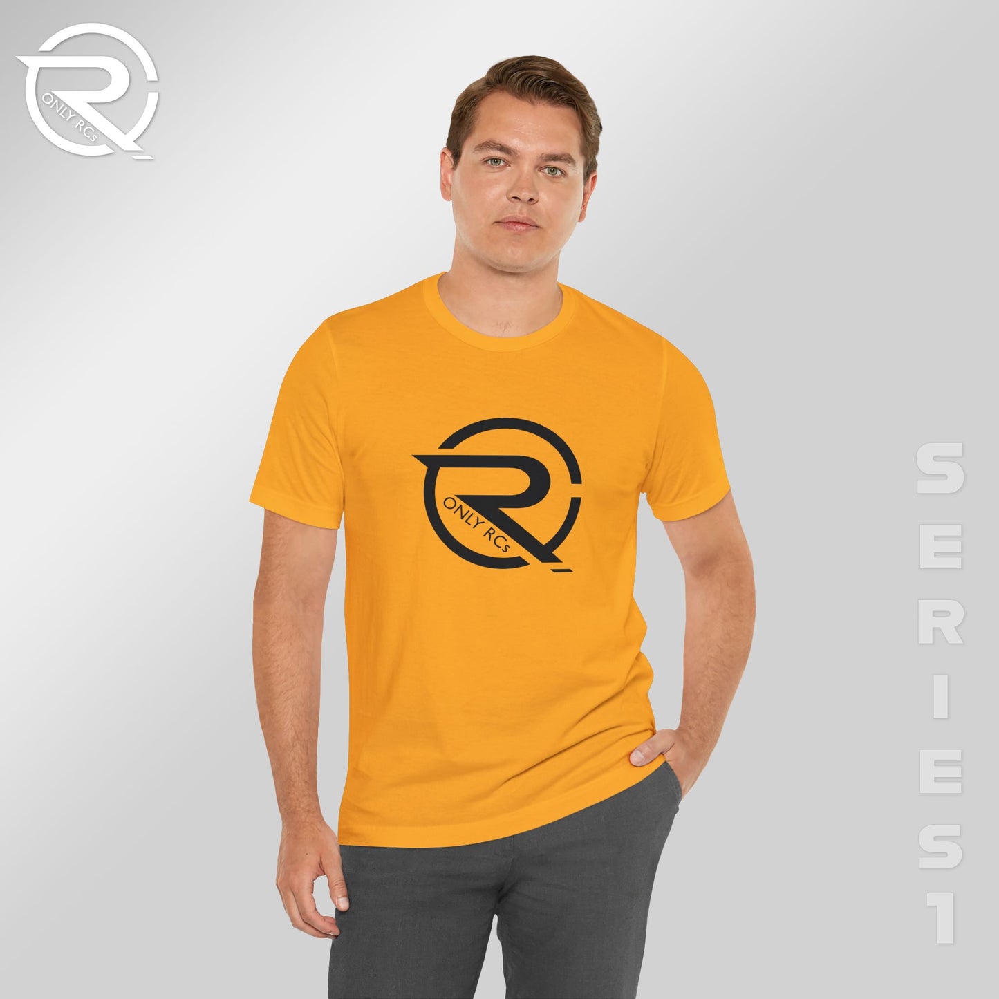 OnlyRCs - OnlyRCs Logo Front Only Unisex Short Sleeve Jersey Tee - Series 1