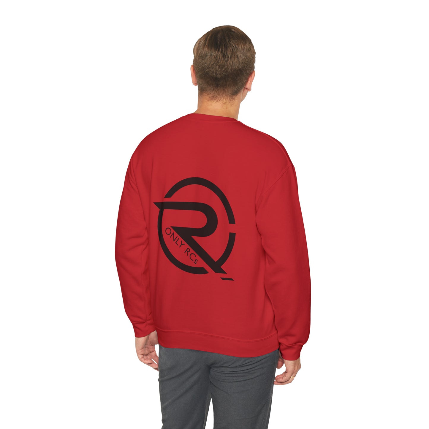 OnlyRCs - OnlyRCs Logo Front and Back Unisex Heavy Blend™ Crewneck Sweatshirt - Series 1