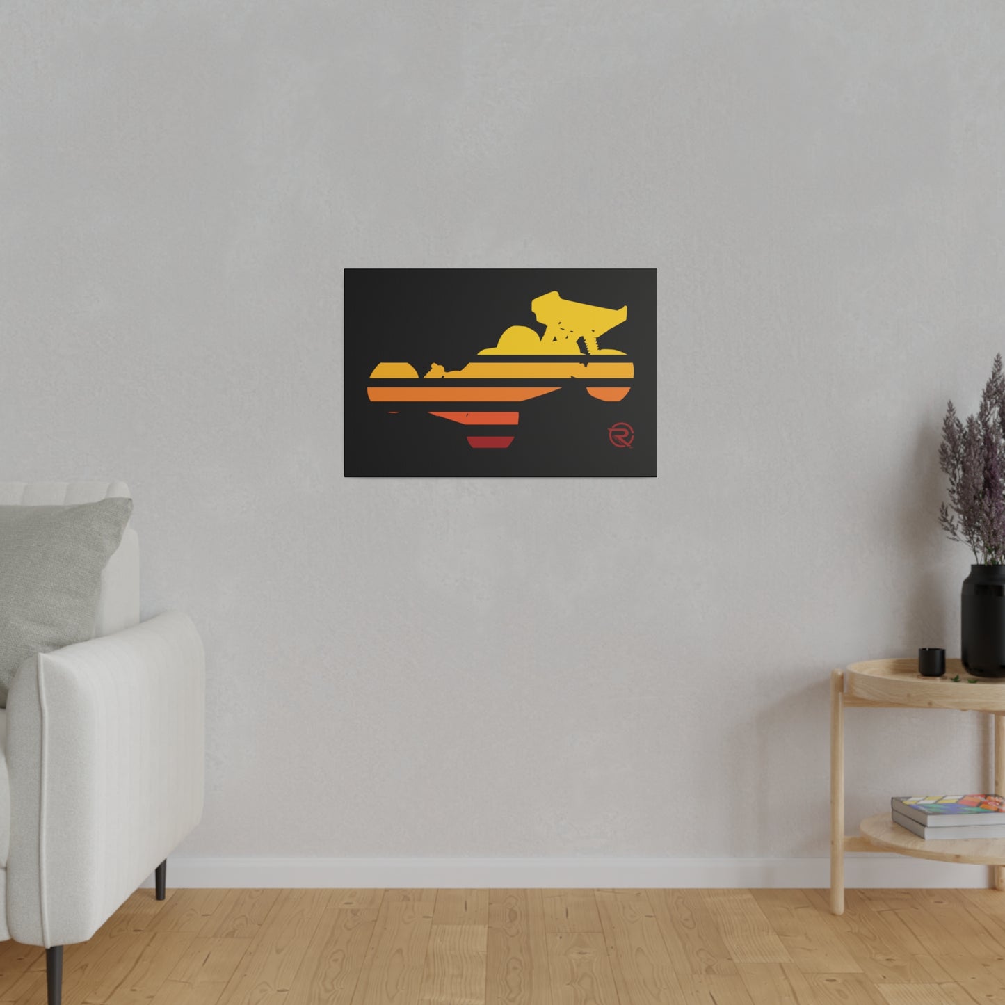 OnlyRCs - Sunset Fade Buggy on Matte Canvas, Stretched, 0.75" - Series 1