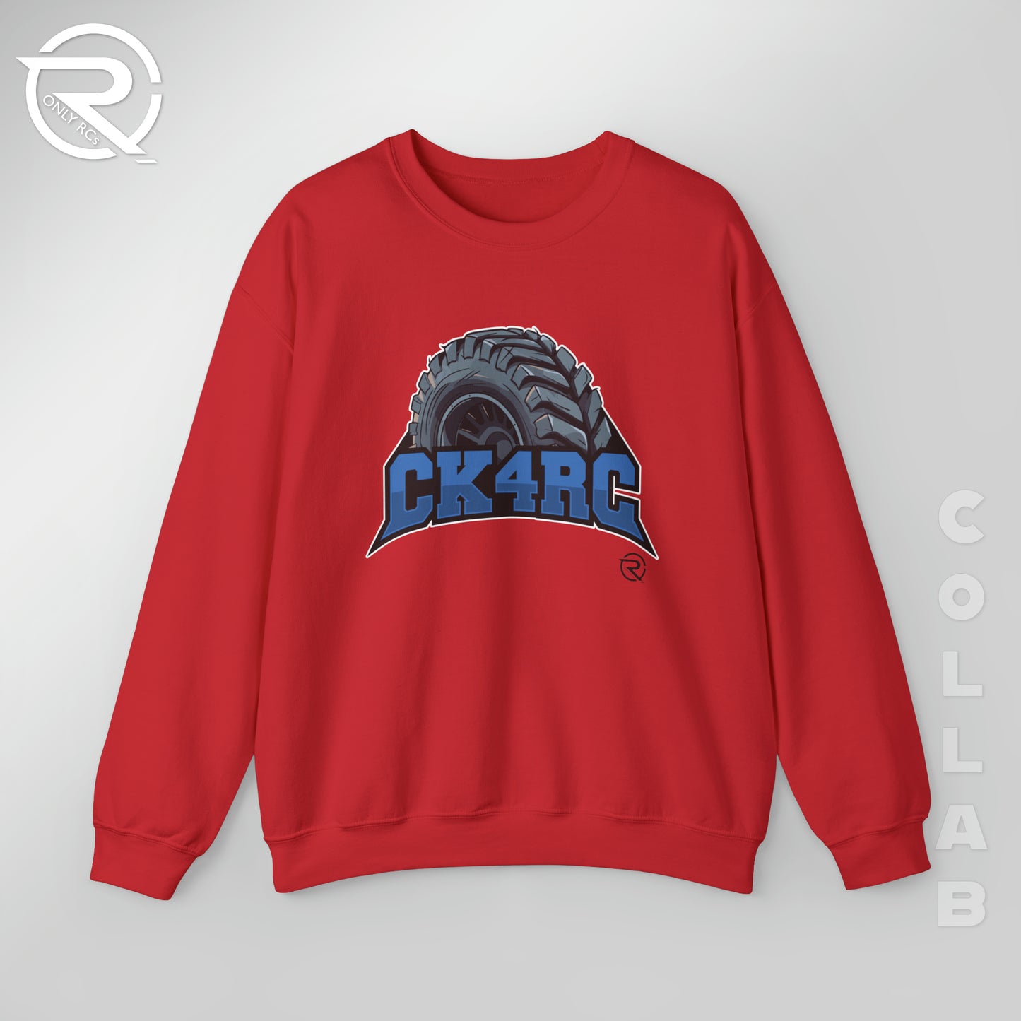 OnlyRCs - CK4RC Logo Unisex Heavy Blend™ Crewneck Sweatshirt - Collaboration