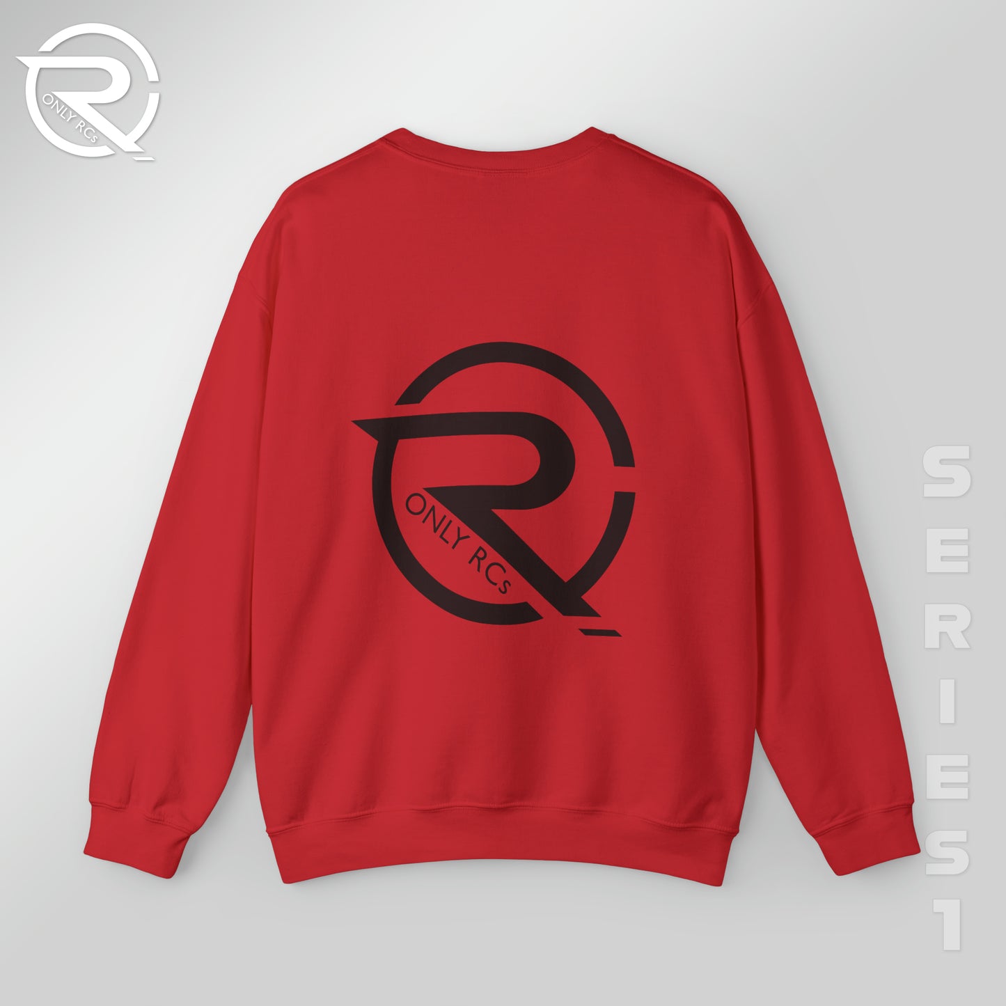 OnlyRCs - OnlyRCs Logo Front and Back Unisex Heavy Blend™ Crewneck Sweatshirt - Series 1